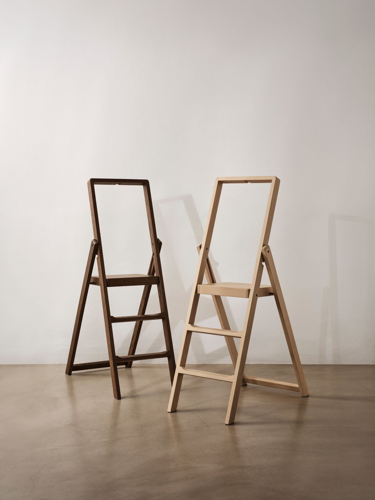 Step Ladder Dark Oak Design House Stockholm