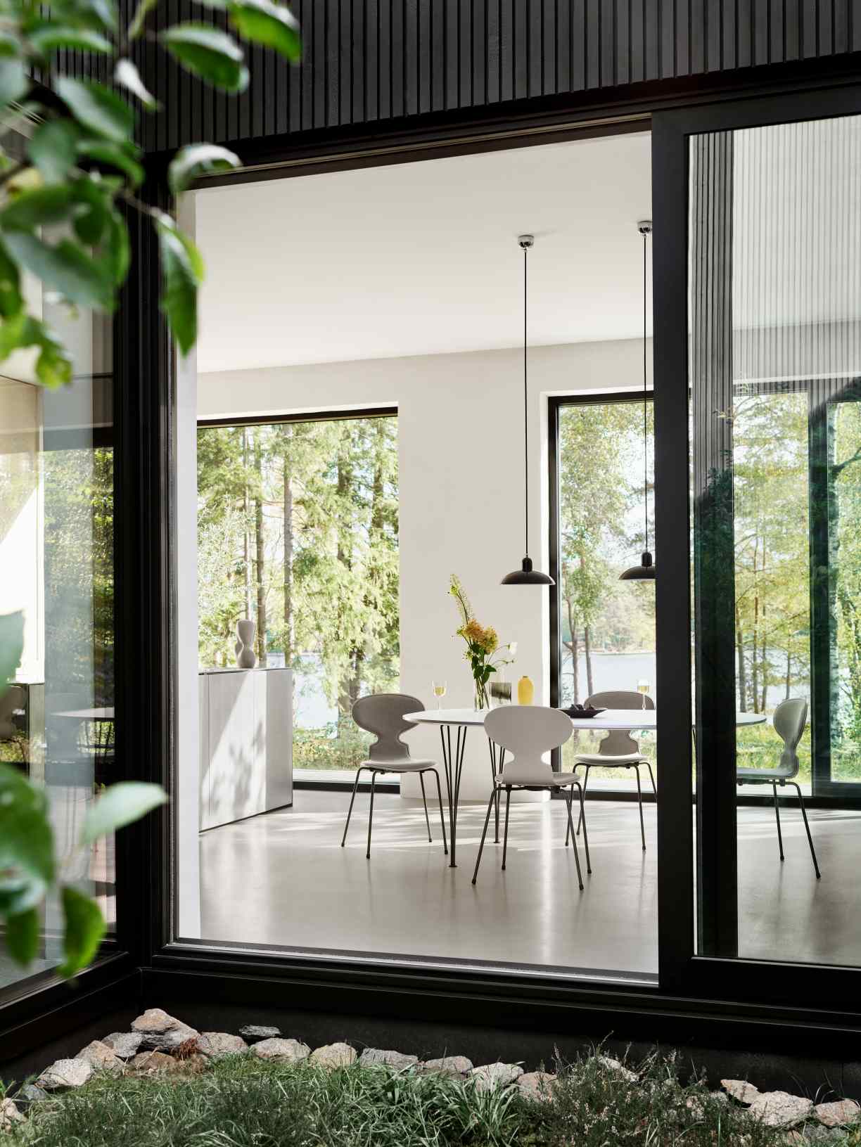 Fritz Hansen Super Elliptical table series