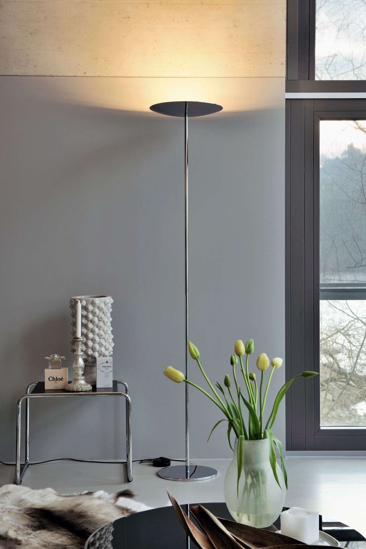 Classic LED Floor lamp Belux Black