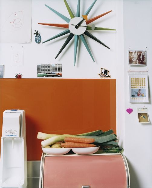 Sunburst Clock multi wall clock Vitra