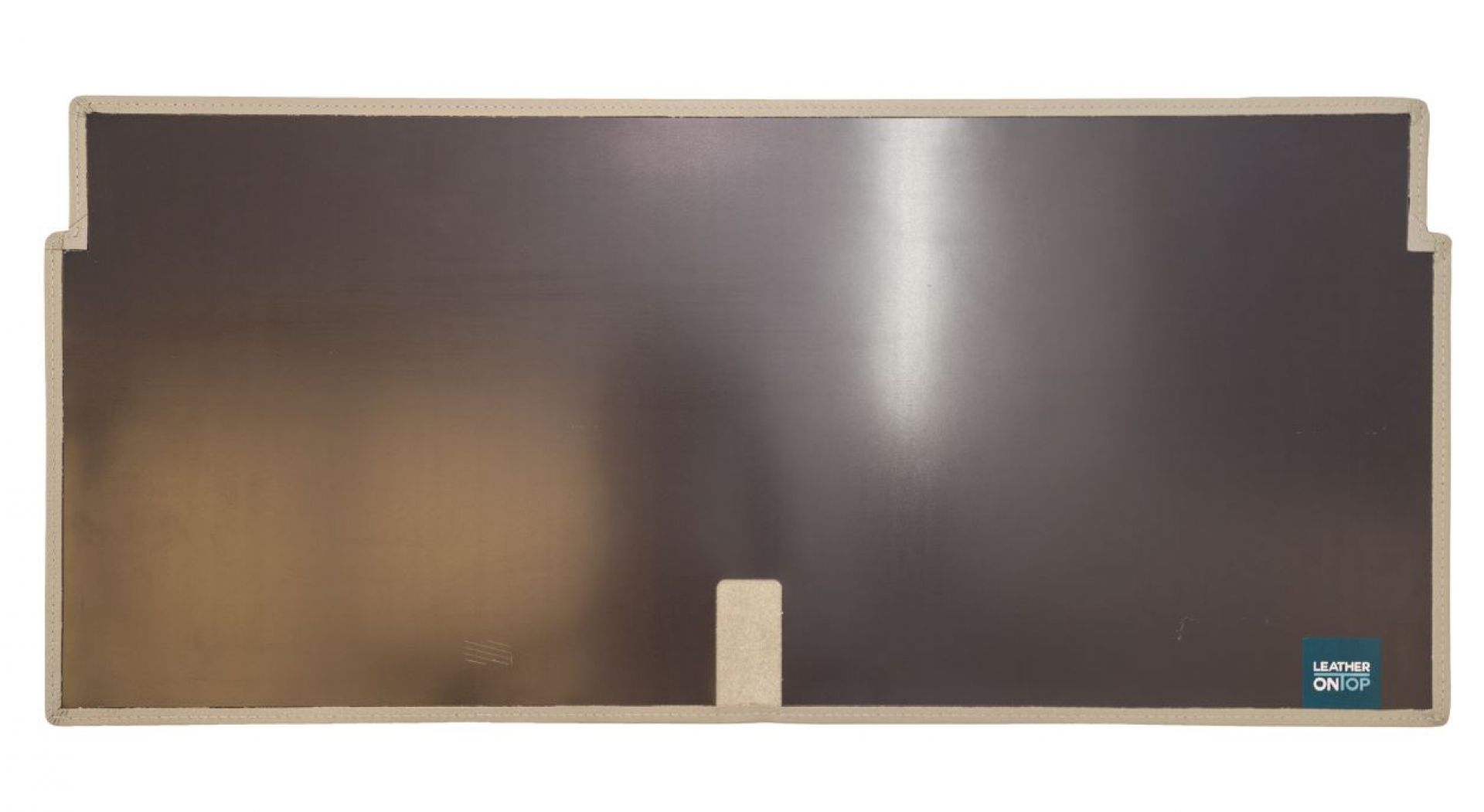 Leather cover for USM Desk Inside Leather on Top 50x35 Light grey