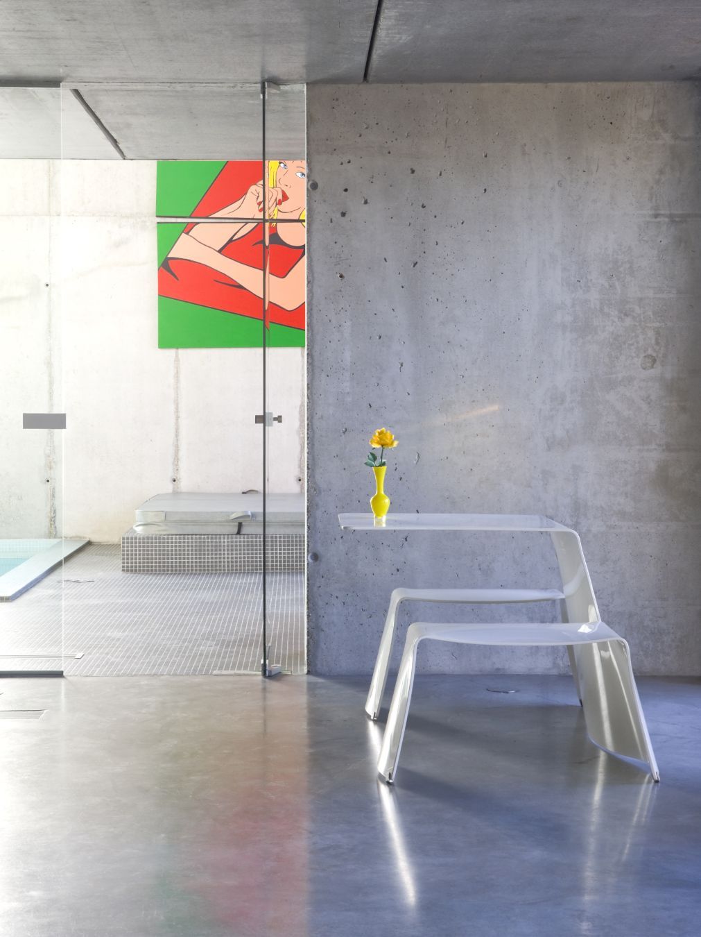 Picnik Table and Seat Combination Outdoor Extremis