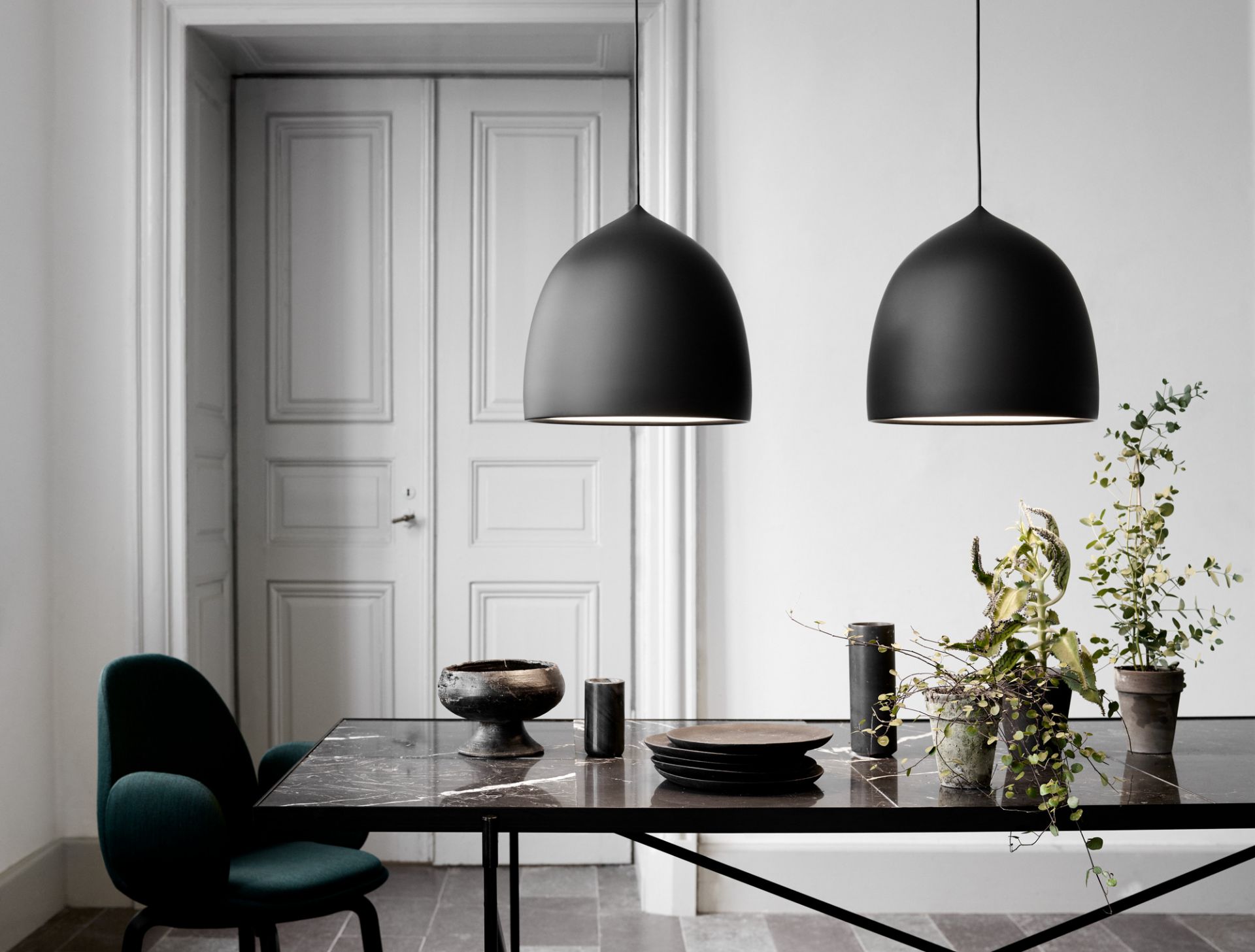 Suspence P2 Pendant Lamp Fritz Hansen White