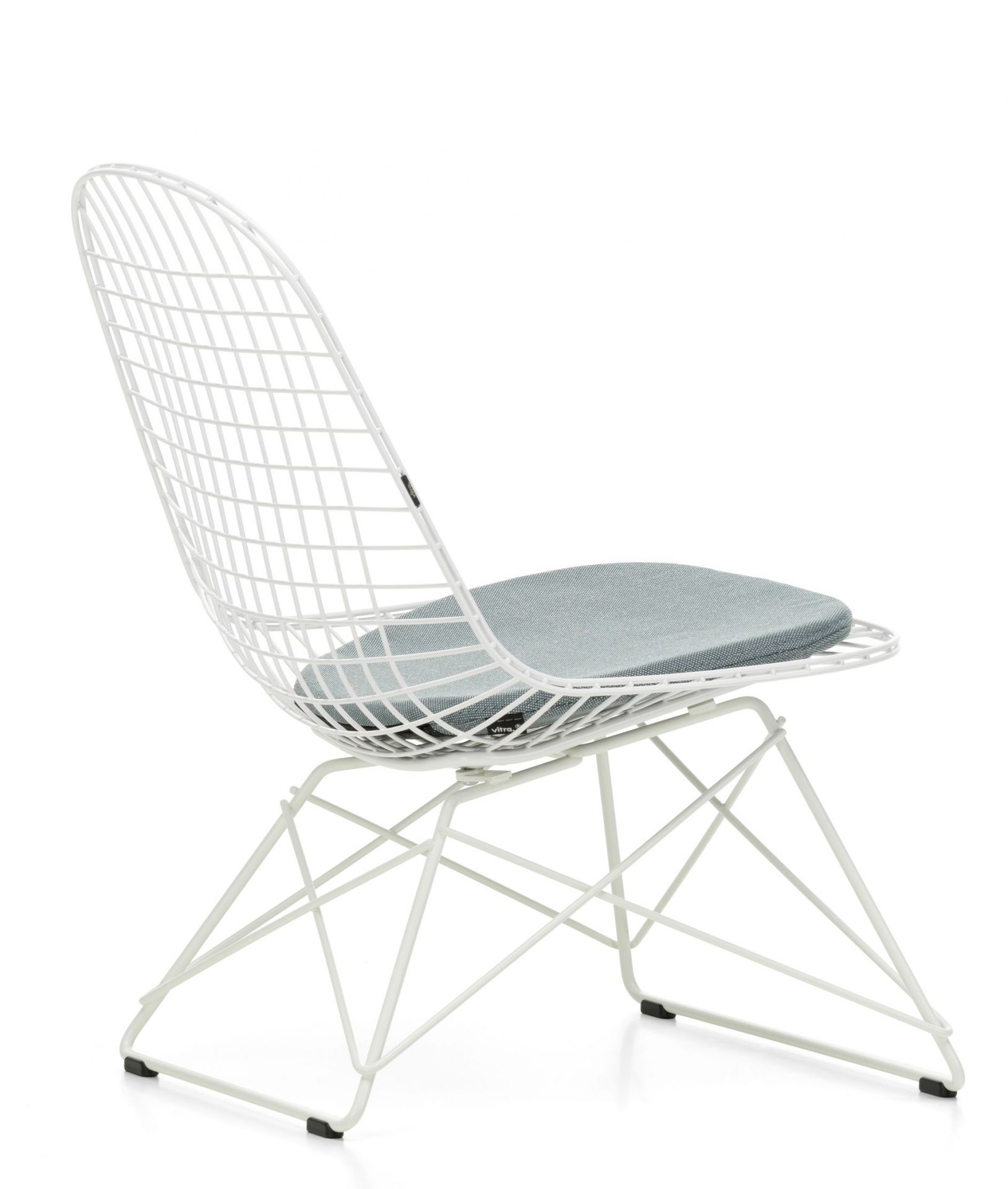 LKR-5 Wire Chair Chair with Seat Cushion Vitra
