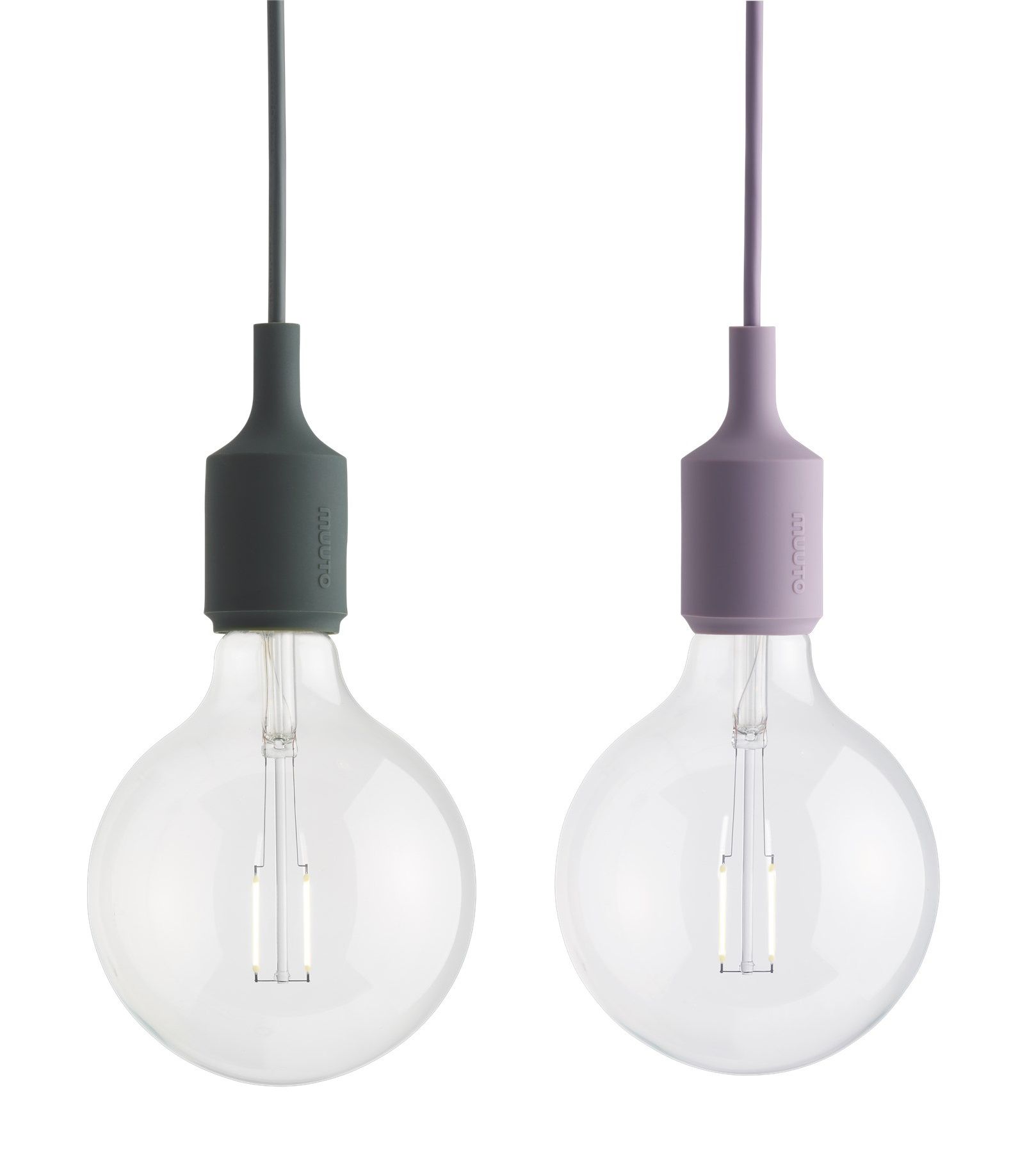 E27 Socket lamp Pendant light LED Muuto Light Orange