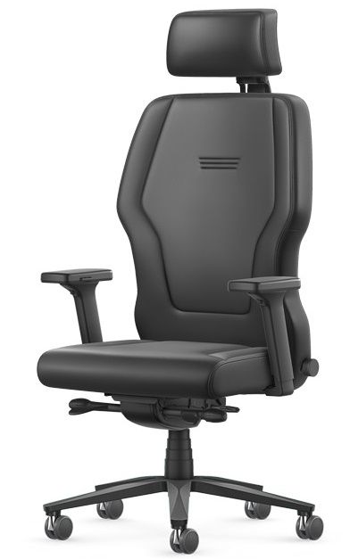 XXLis5 XL113 heavy duty chair high with headrest from Interstuhl promotional model