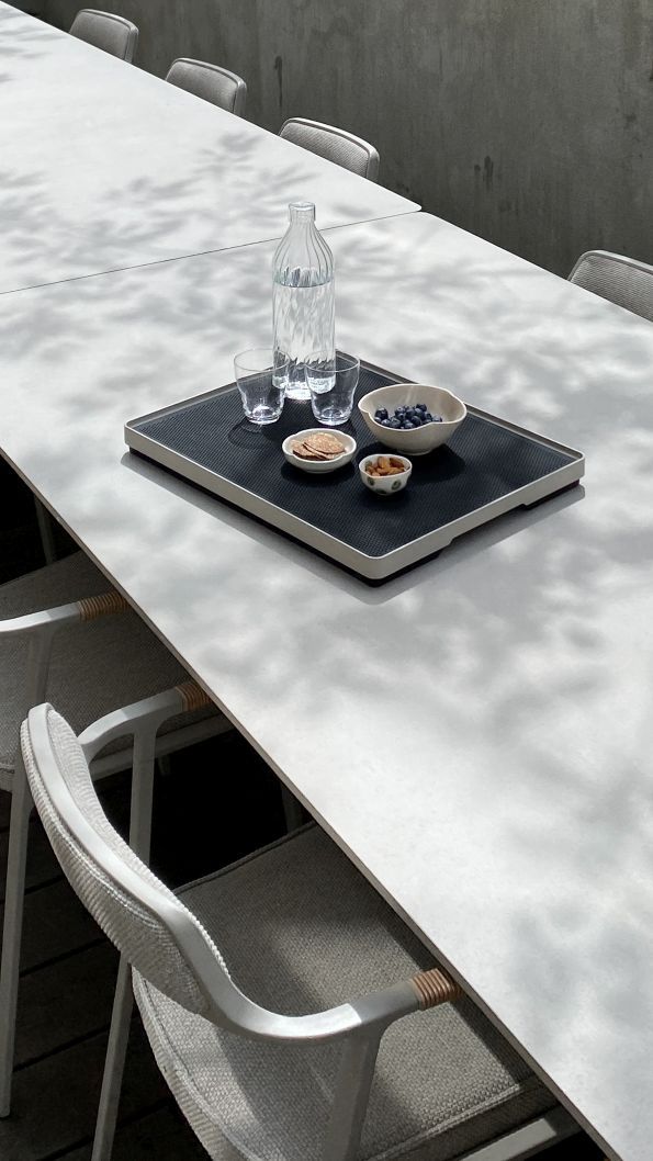 Outdoor Open-Air Tray Table Vipp