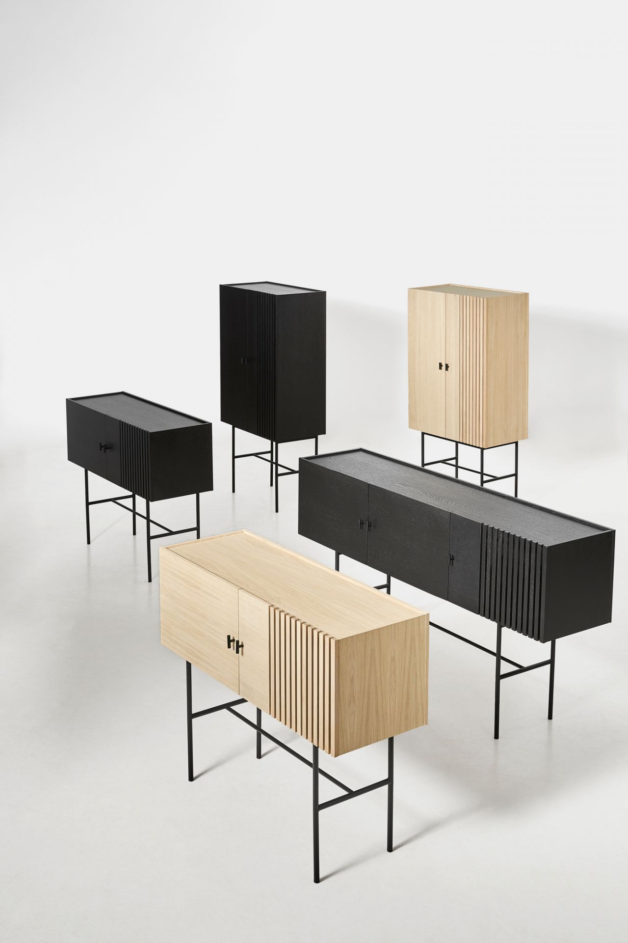 Array Sideboard (120cm) Black Woud