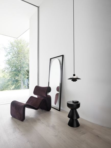 PH 5 Mini Monochrome Pendant light Louis Poulsen Dusty Indigo