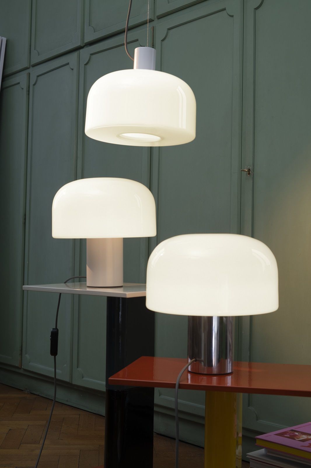 Bellhop Glass S2 Pendant lamp Flos 