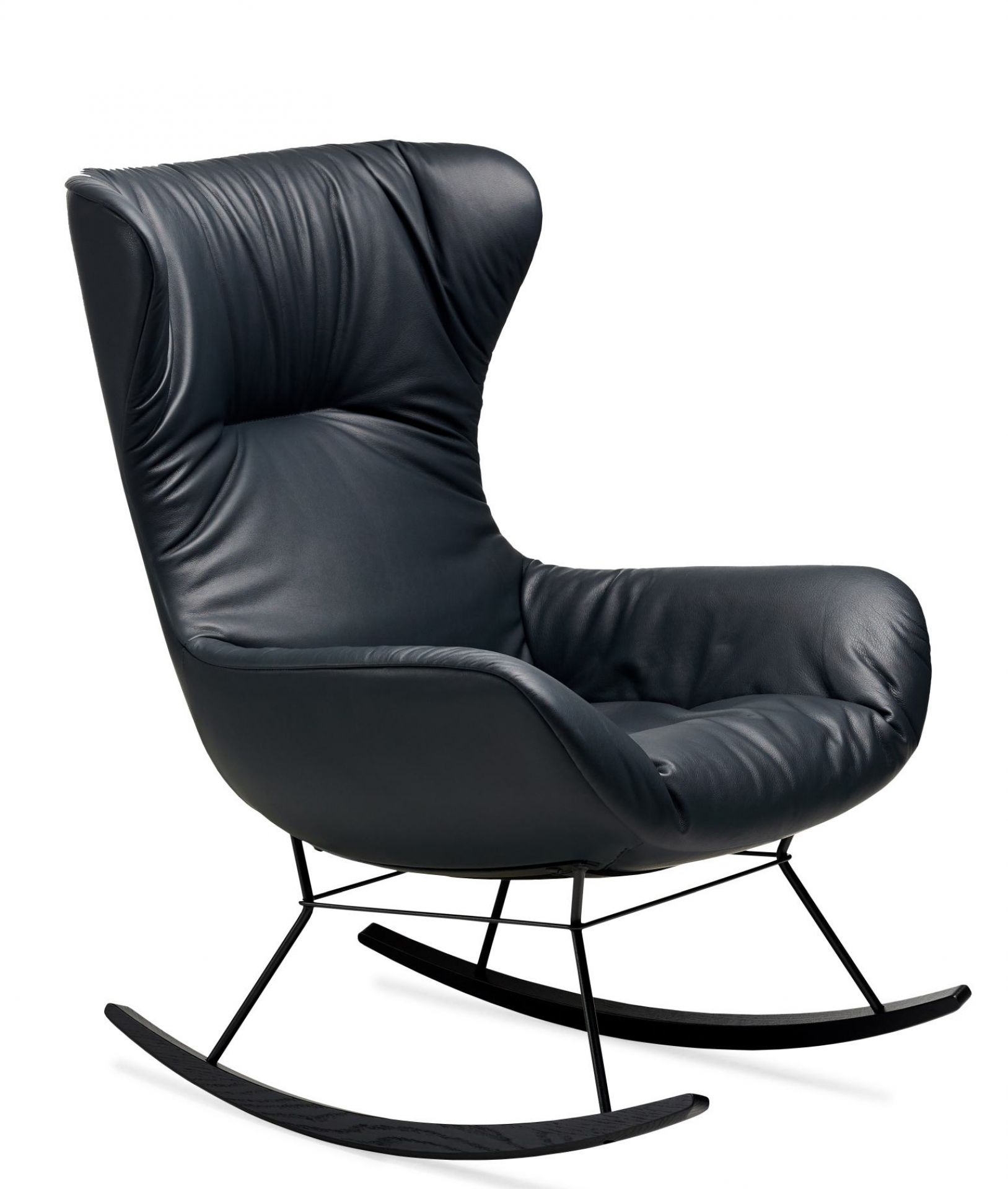 Leya Rocking Wingback Chair Freifrau Manufaktur