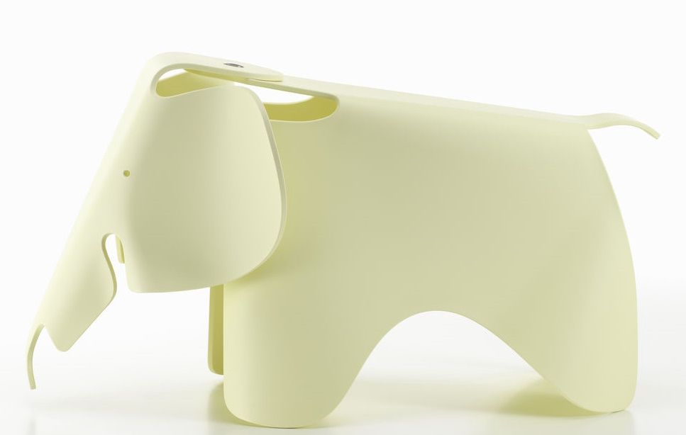 Eames Elephant Stool RE Vitra canary yellow