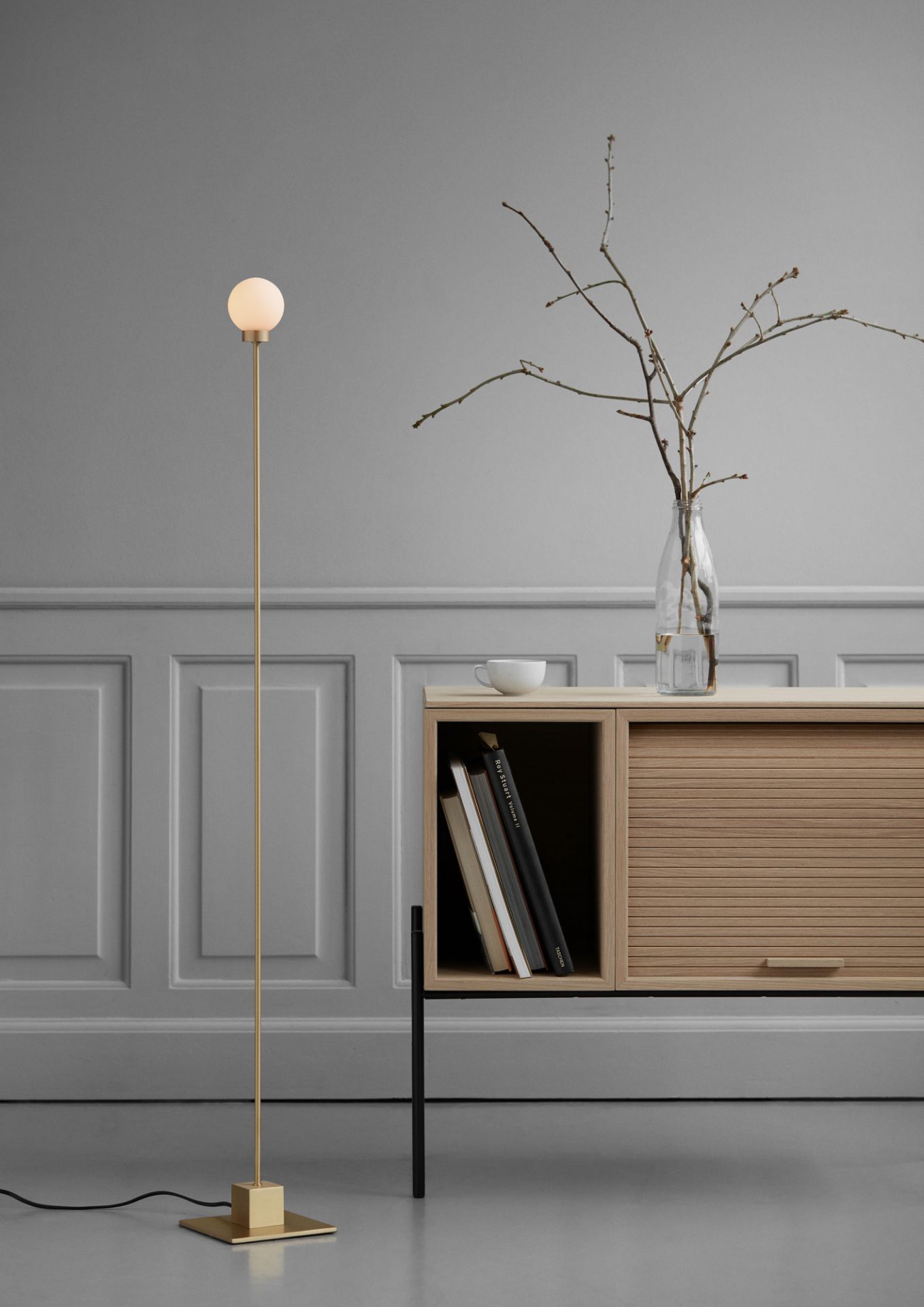 Snowball LED Floor lamp White Northern SINGLE PIECES