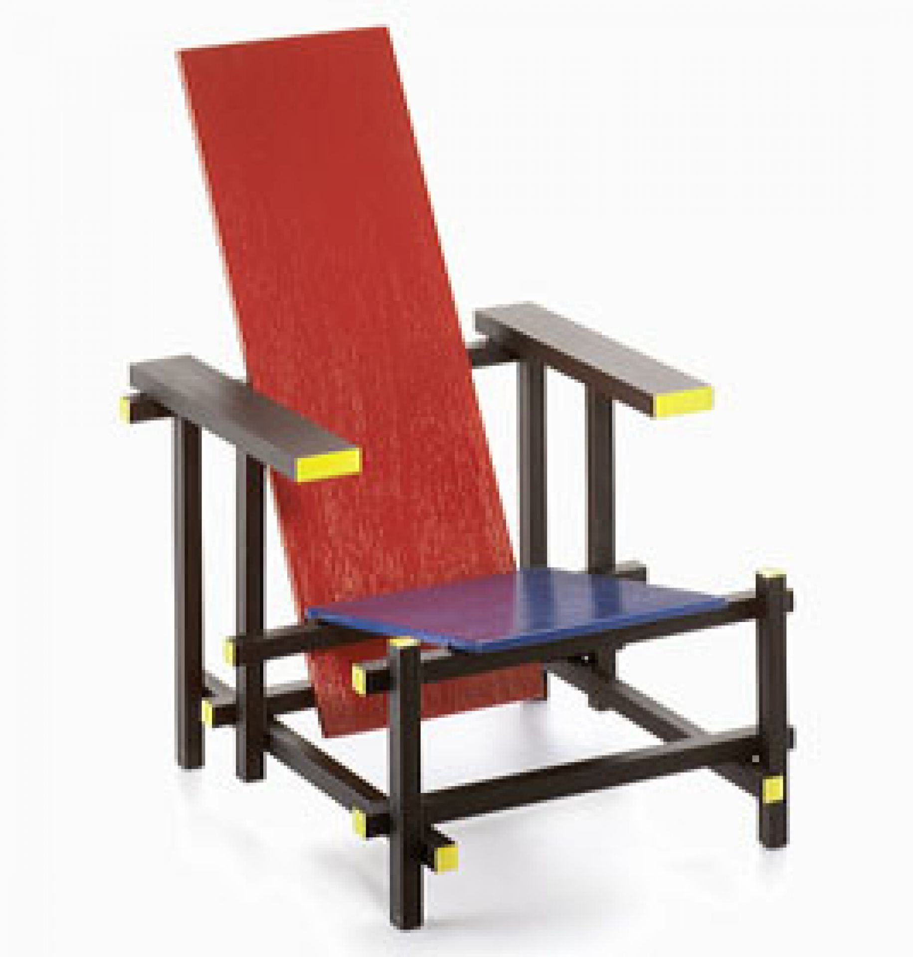 Rood blauwe stoel [1918] Miniatur Chair Vitra