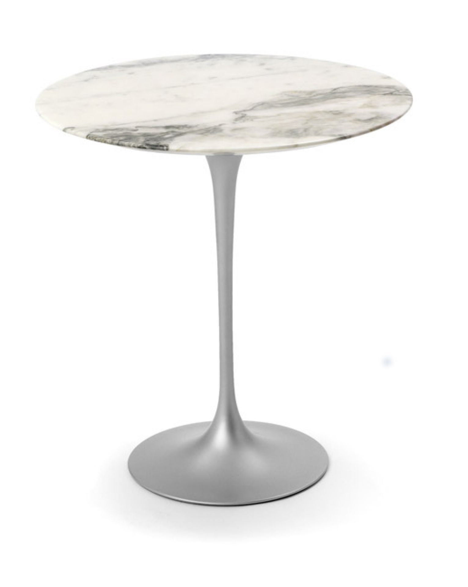 Saarinen side table Knoll International - QUICK SHIP Ø 41 x H 52 cm / white laminate