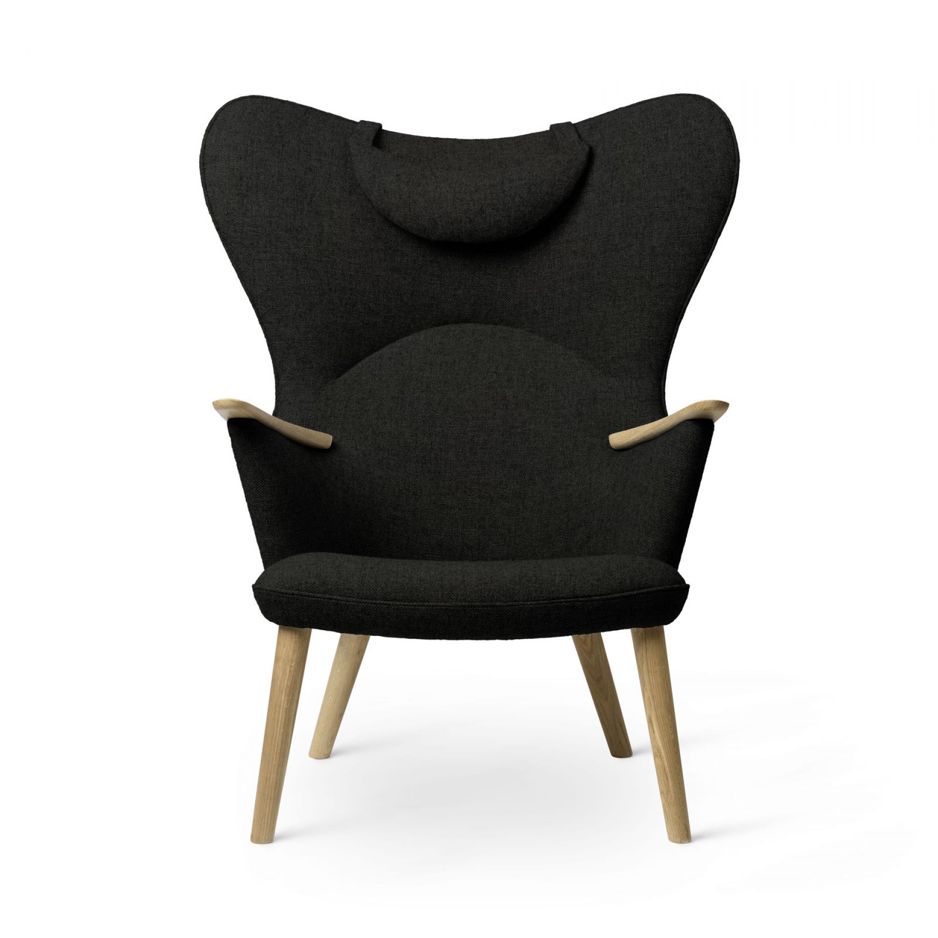 CH78 Mama Bear Lounge Chair Fiord 0991 Carl Hansen & Søn
