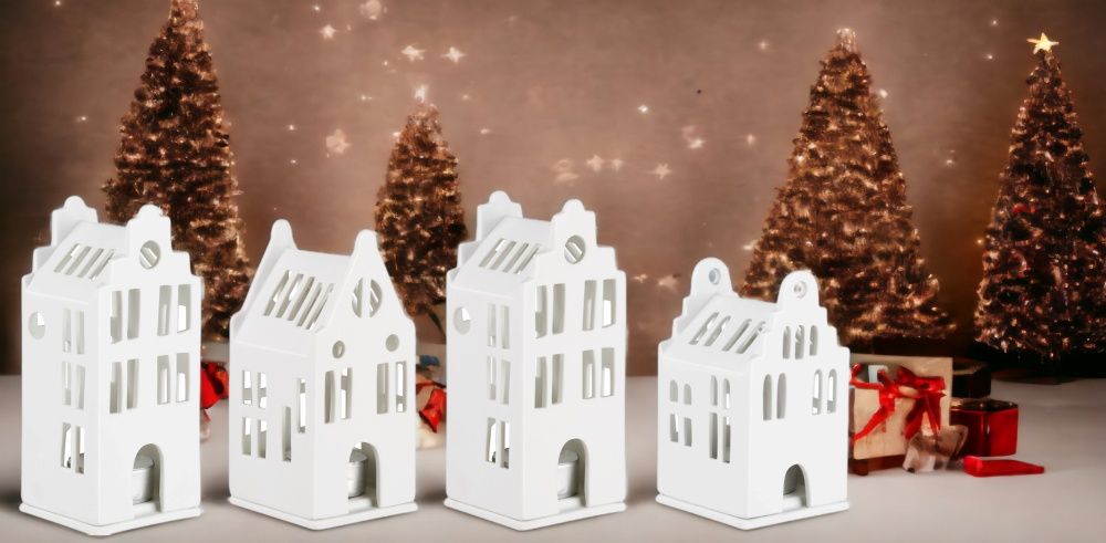 Home Light House Assortment Set of 4 Räder