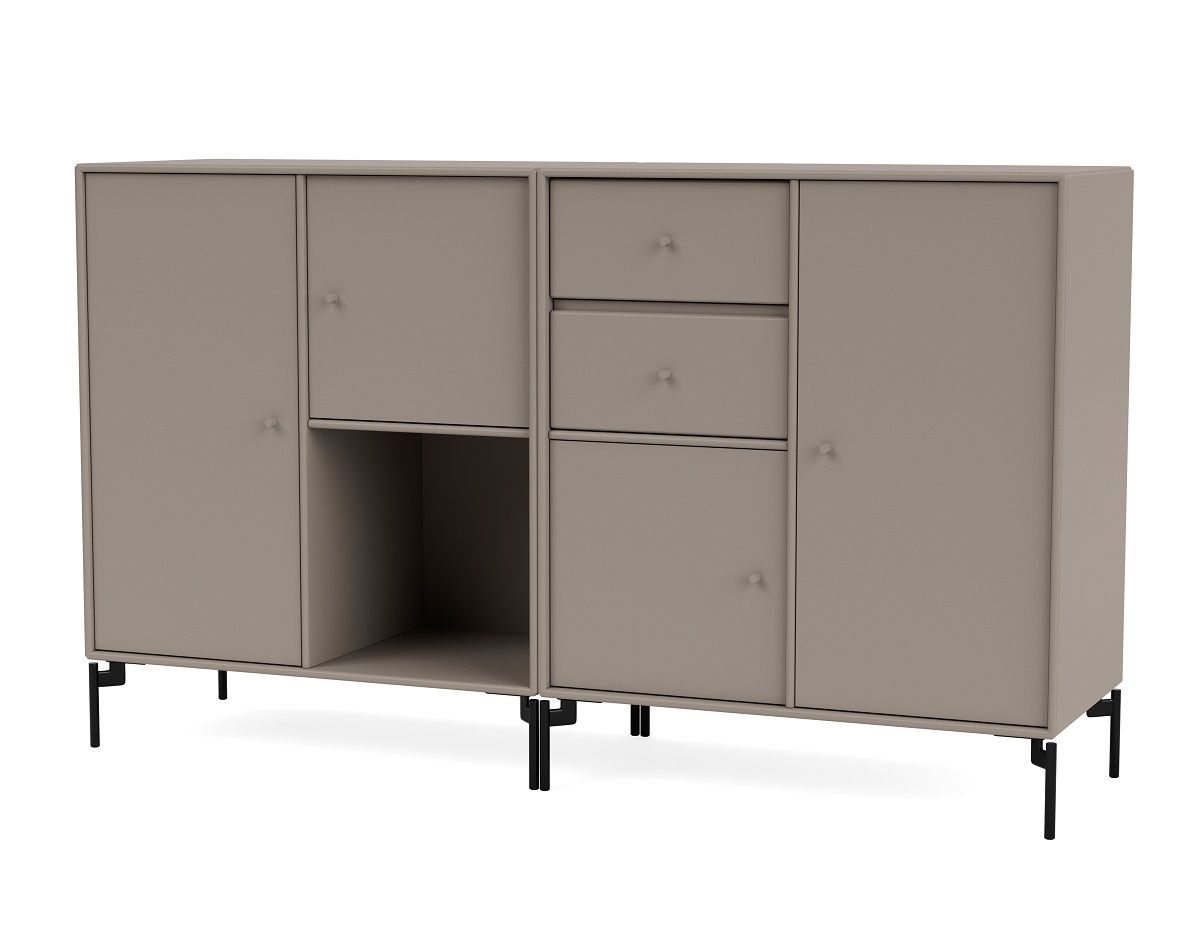 Couple sideboard C Legs Black Montana QUICK SHIP