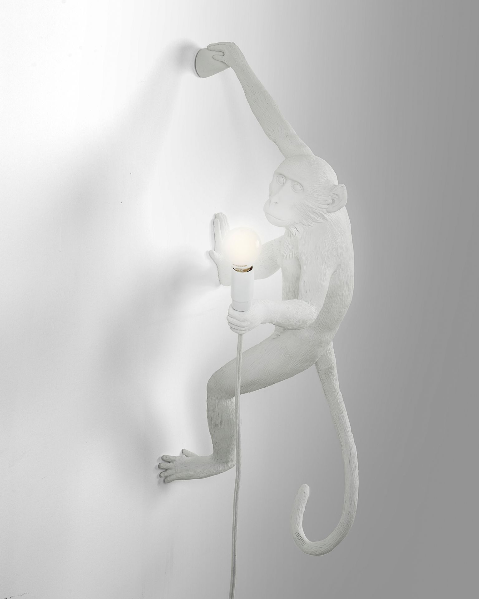 Monkey Lamp wall lamp right Seletti