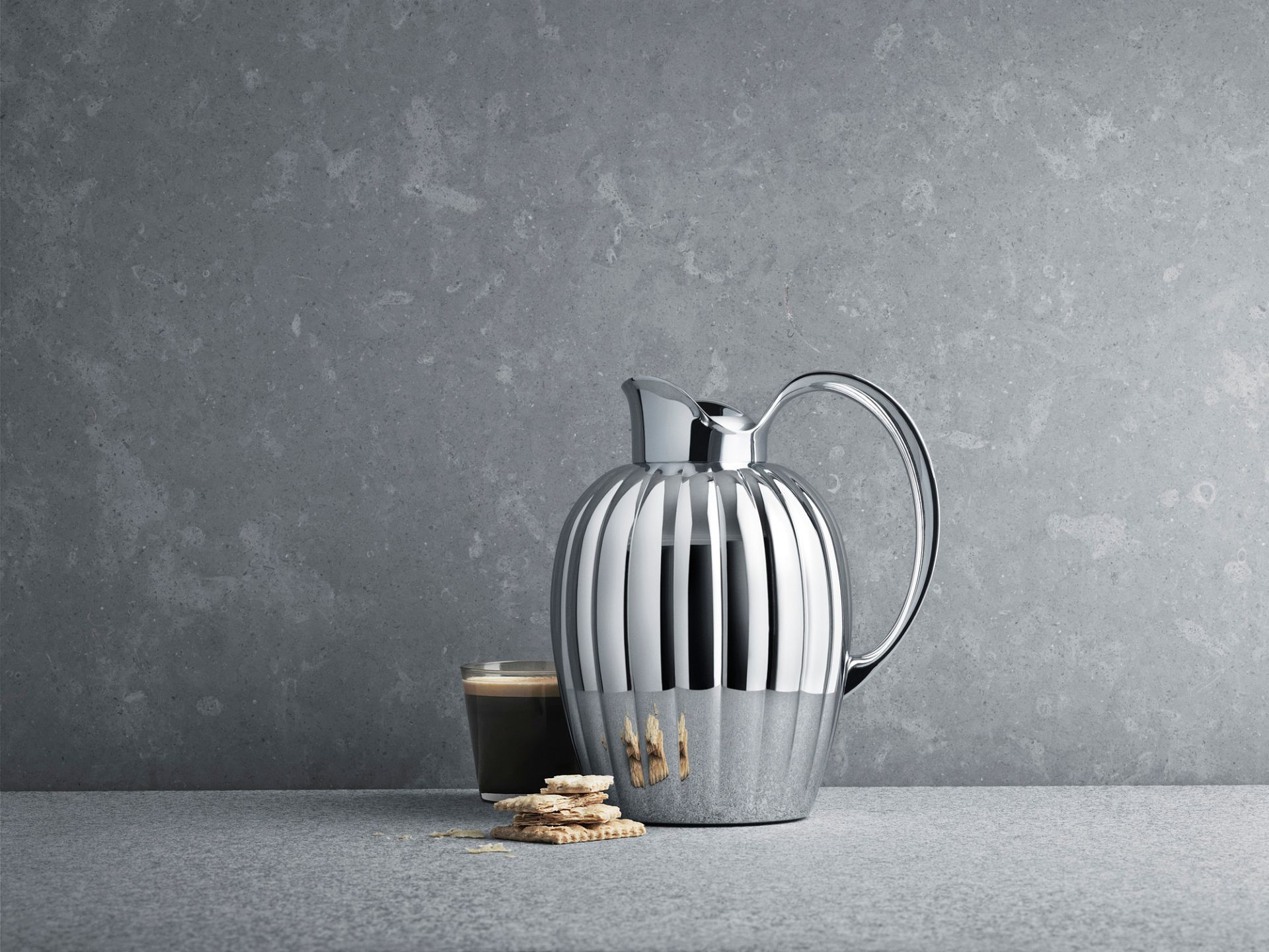 Bernadotte Thermos 1 L Georg Jensen SINGLE PIECES