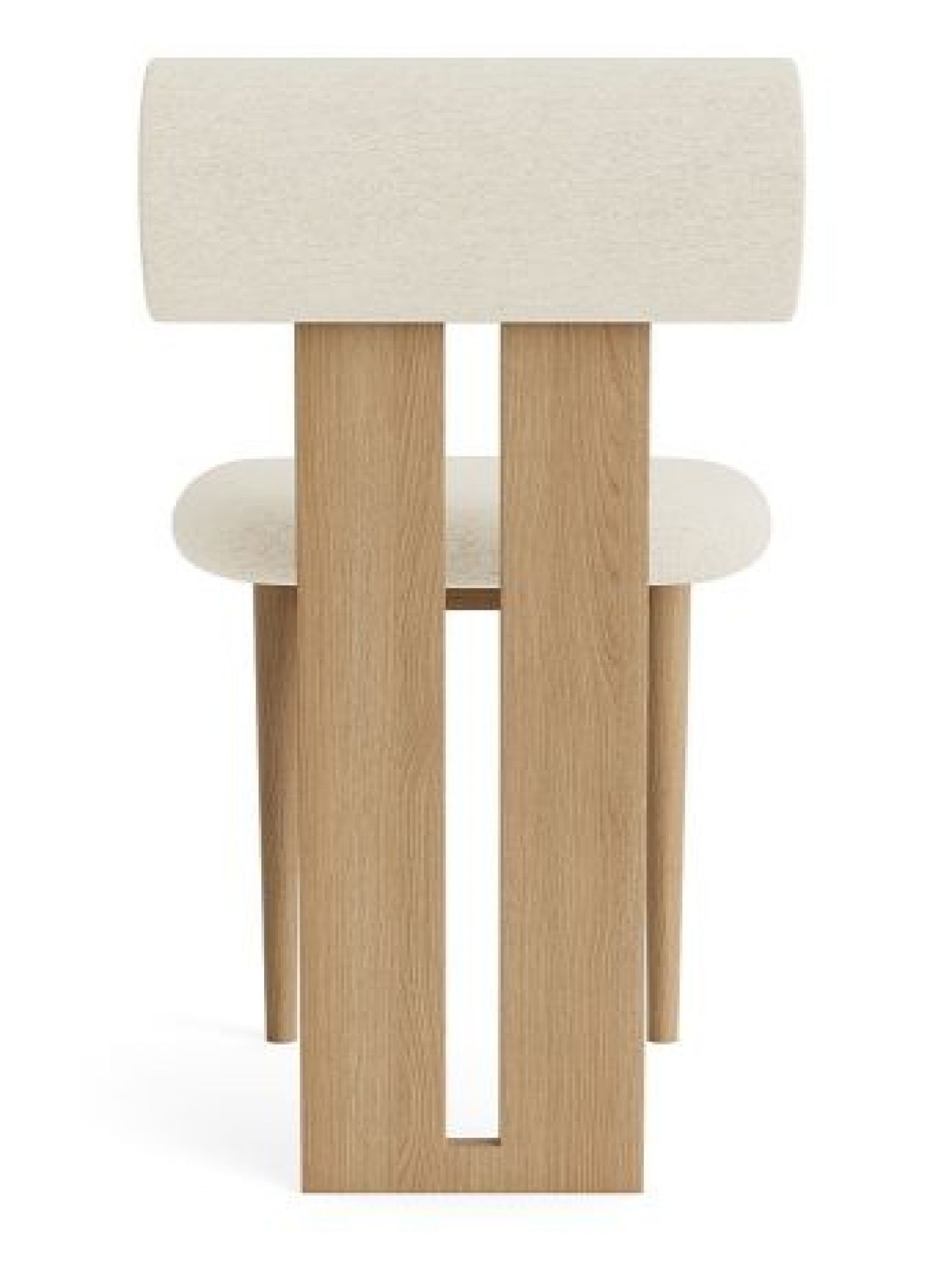 Hippo Chair Natural Oak Barnum Bouclé 24 Norr11