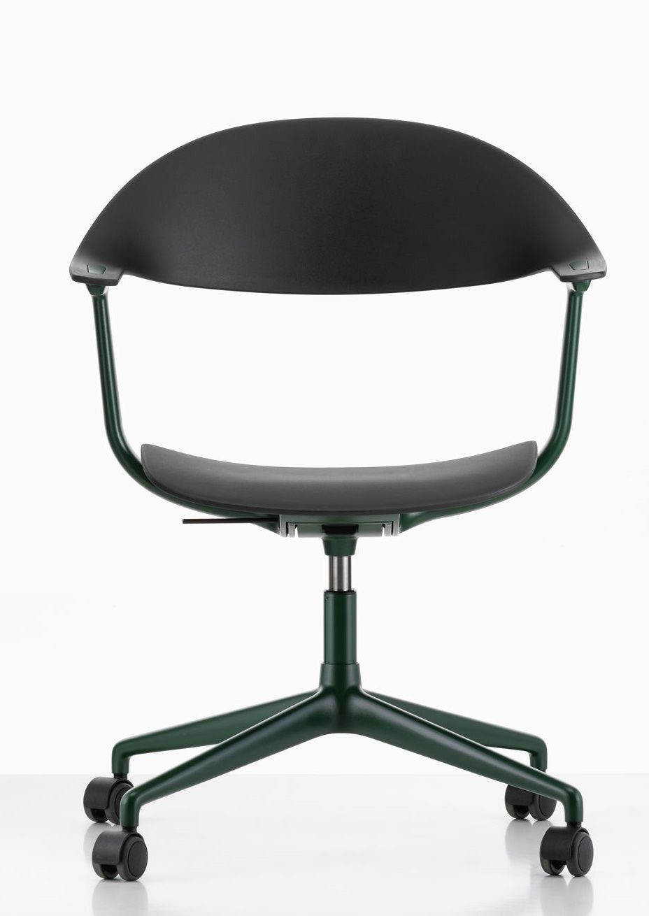 Mynt back and seat plastic office swivel chair Vitra