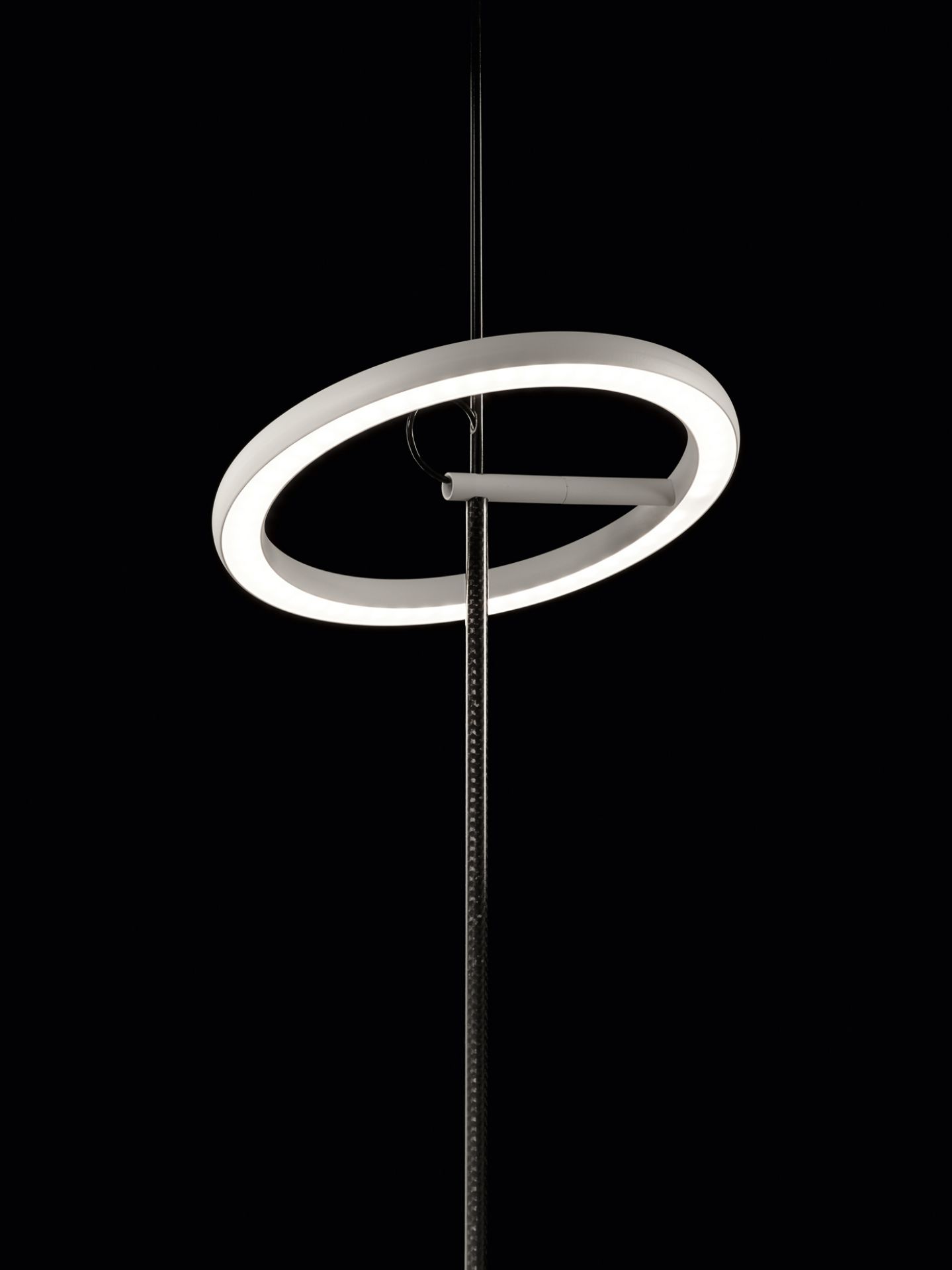 Ringelpiez floor lamp black Ingo Maurer