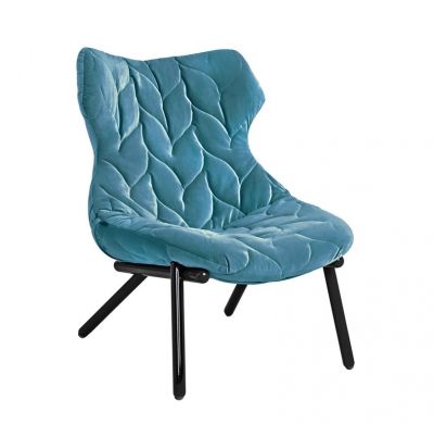 Foliage Armchair Velvet Kartell