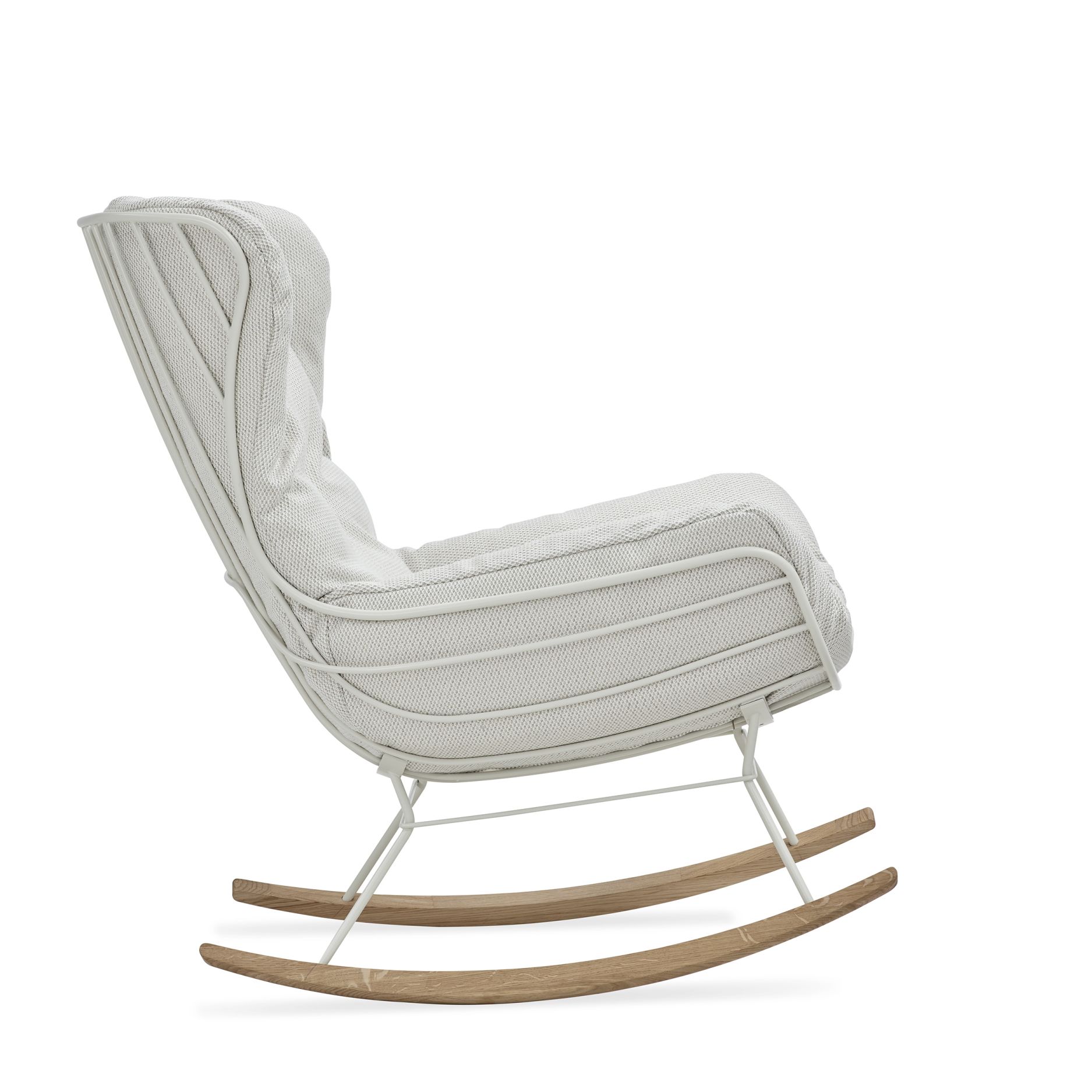 Leyasol Rocking Wingback Chair Freifrau Manufaktur