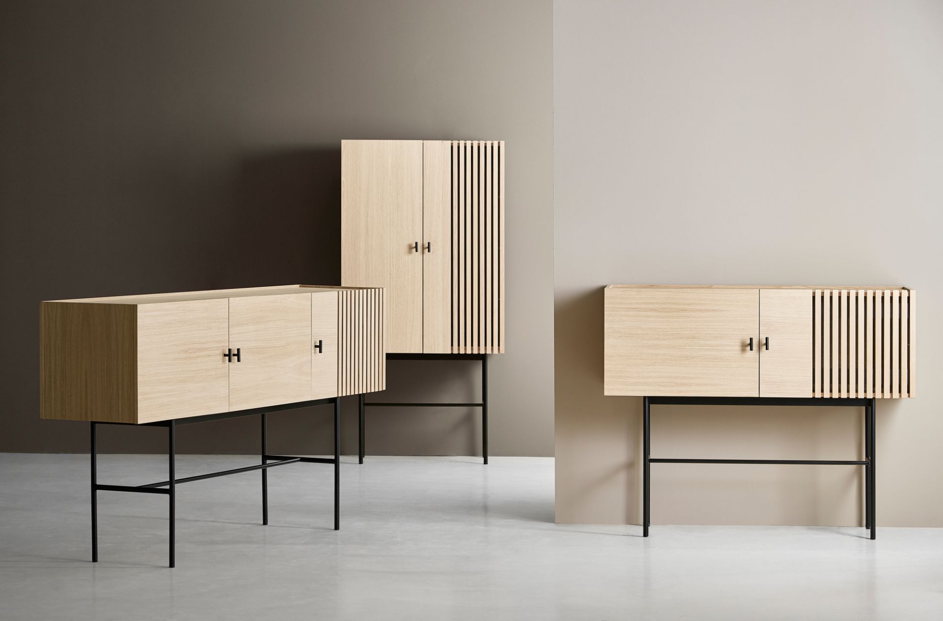 Array Sideboard (120cm) Black Woud