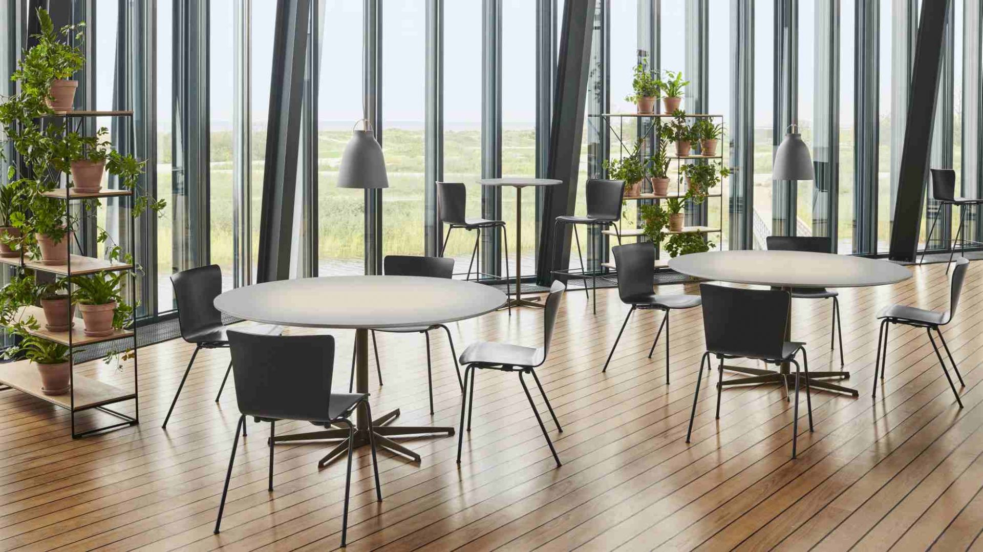 Coffee table series Round Fritz Hansen