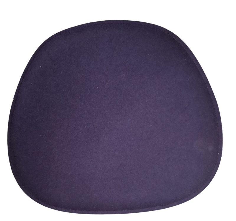 Seat Cushion Eames Side Chair DSR,DSW,DSX AUBERGINE Parkhaus Berlin SINGLE PIECES