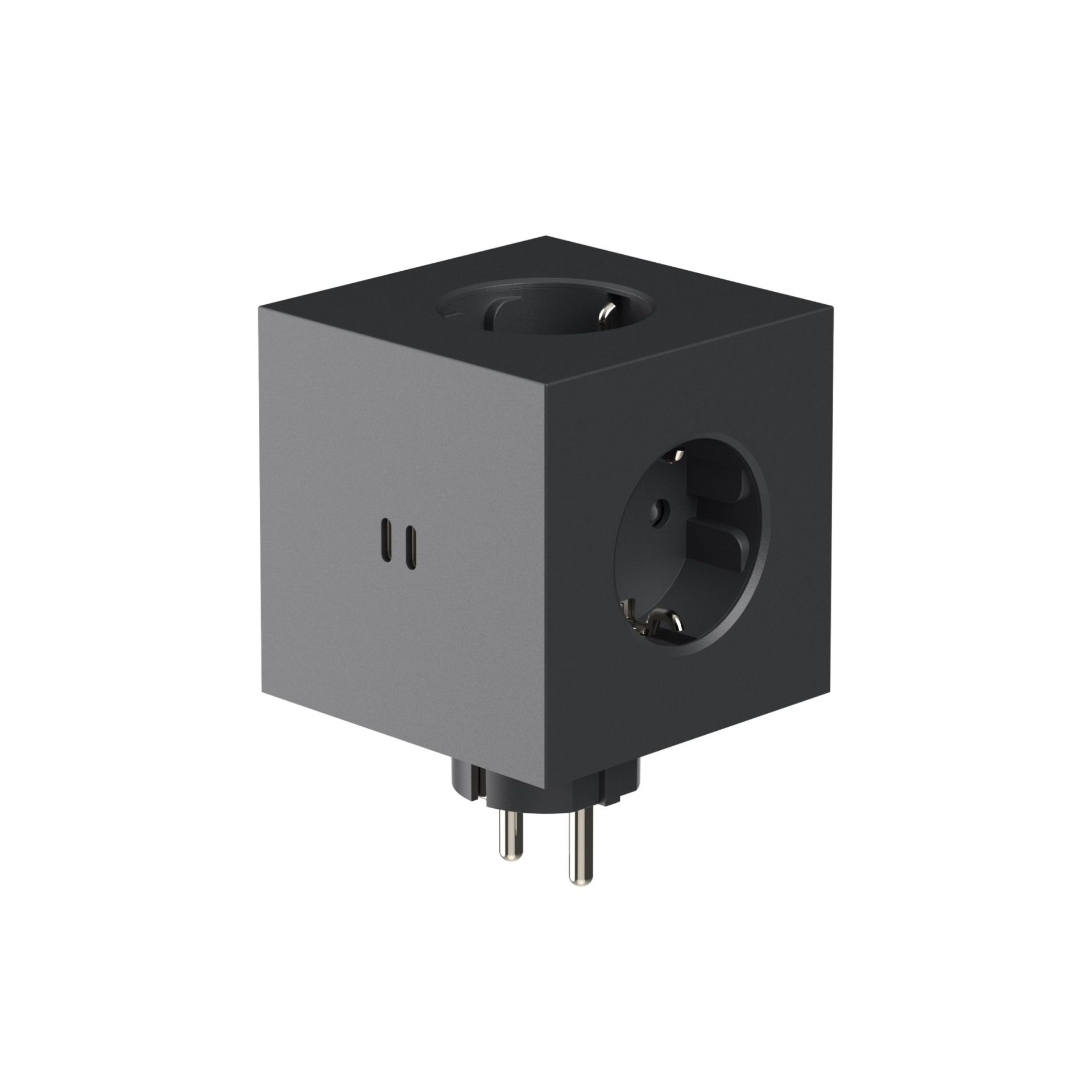 Square 2 - Avolt Socket Cube with USB-C dfp Design 