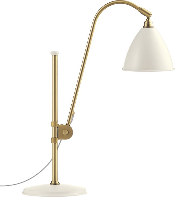 Bestlite BL 1 Table Lamp White / Brass Gubi