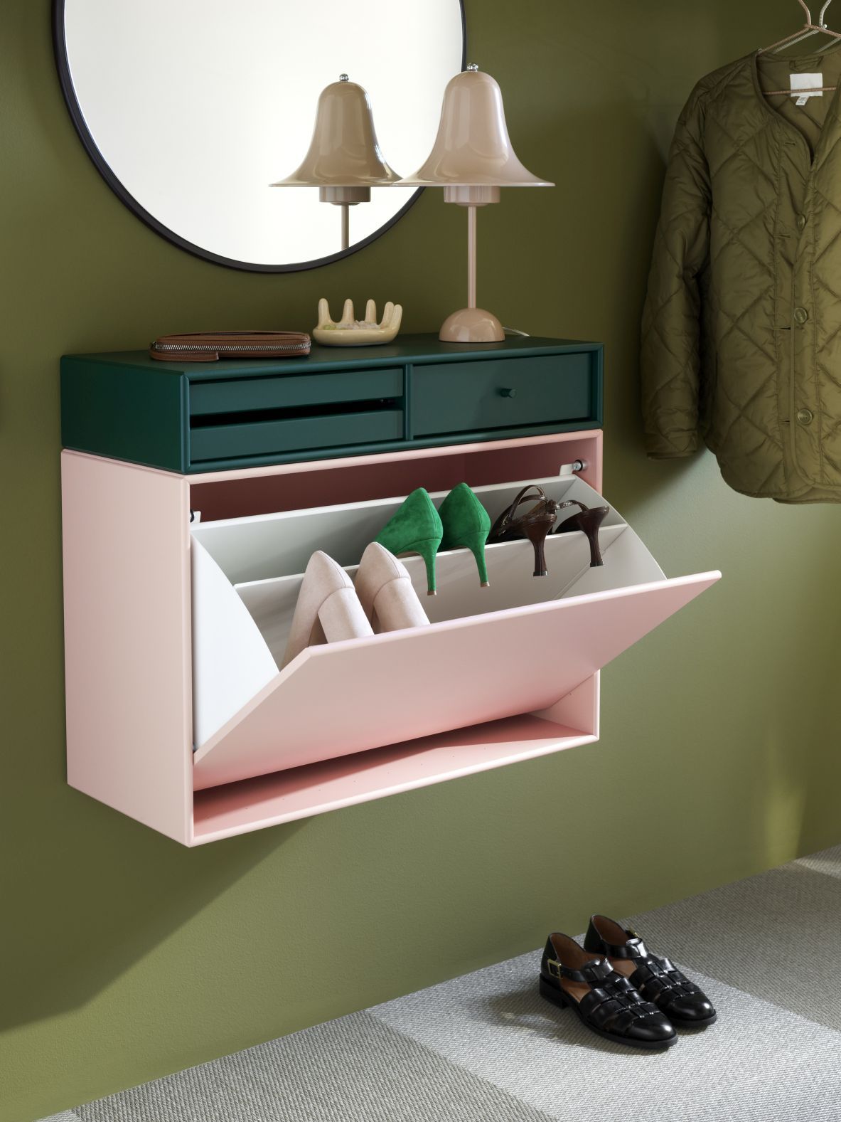 Makeup dressing table Truffle Montana QUICK SHIP