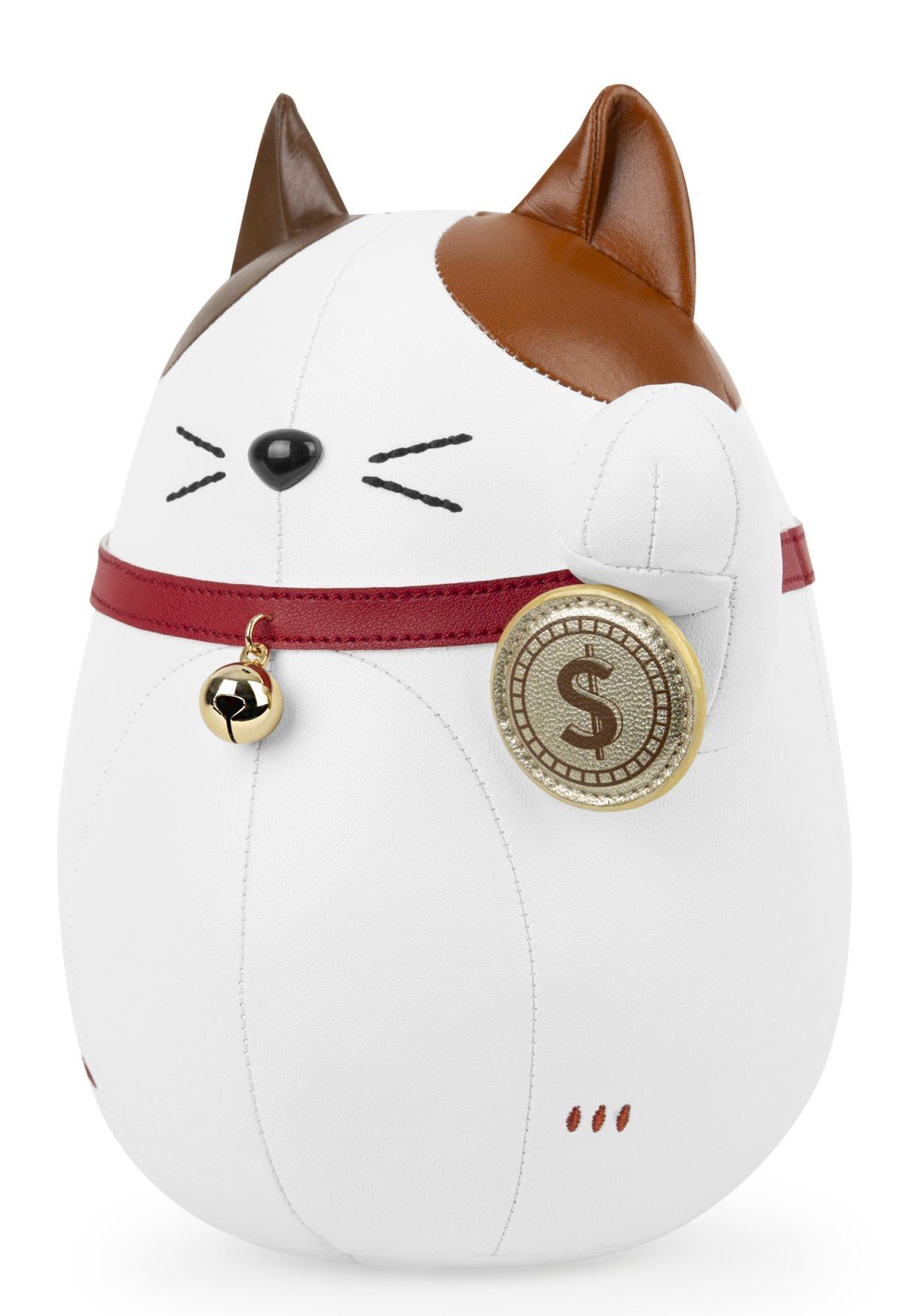 Bookend Lucky Cat Fu Tan / White Züny 