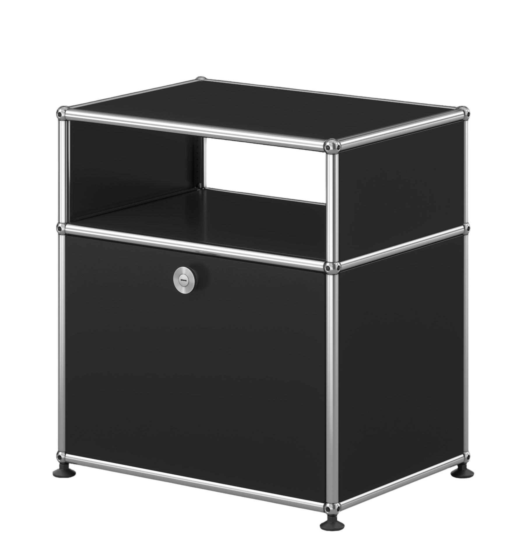 USM Haller Bedside Table with Folding Door