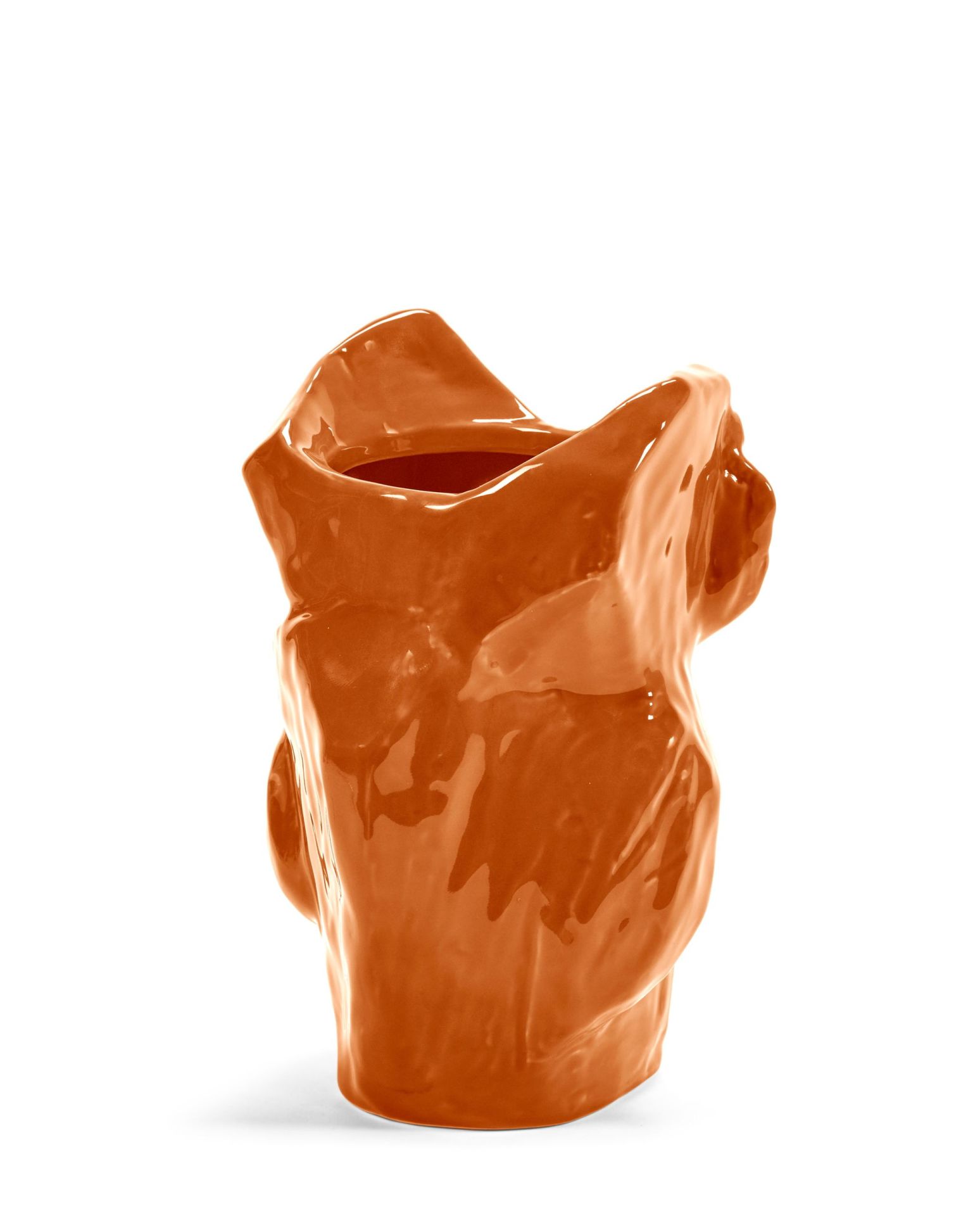 Owl Vase S Serax Orange