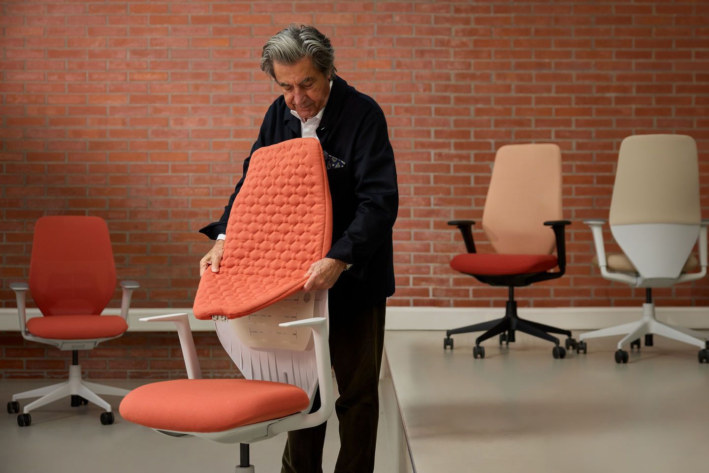 ACX Softknit office swivel chair Vitra