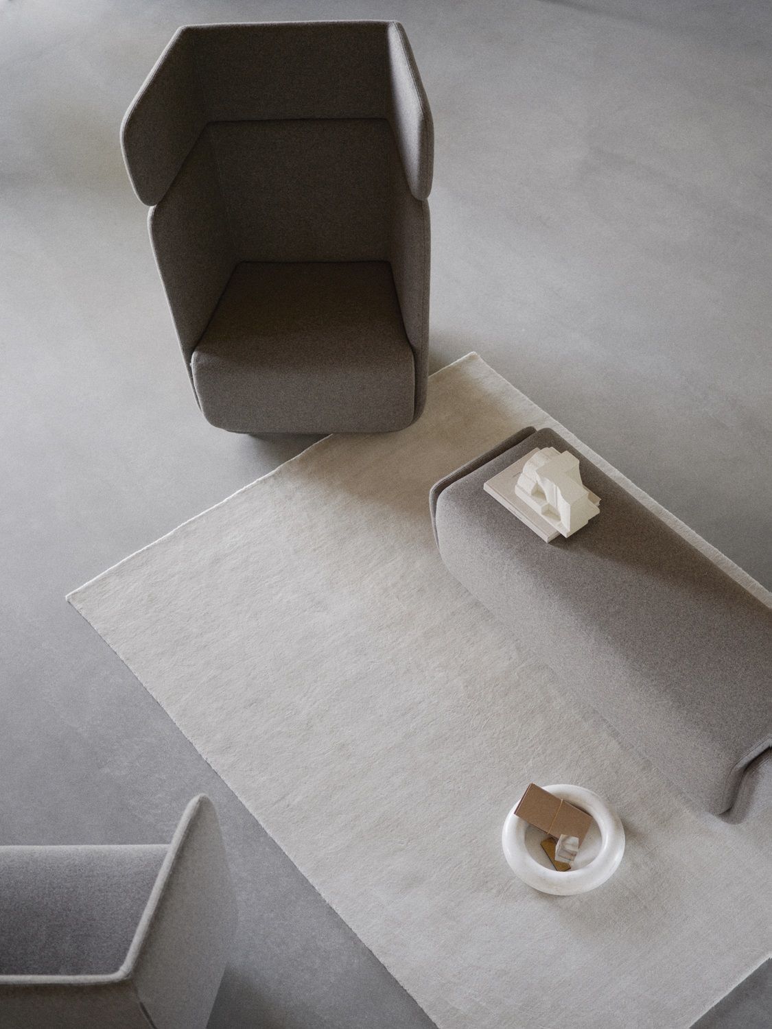Basket Armchair Chair High Softline