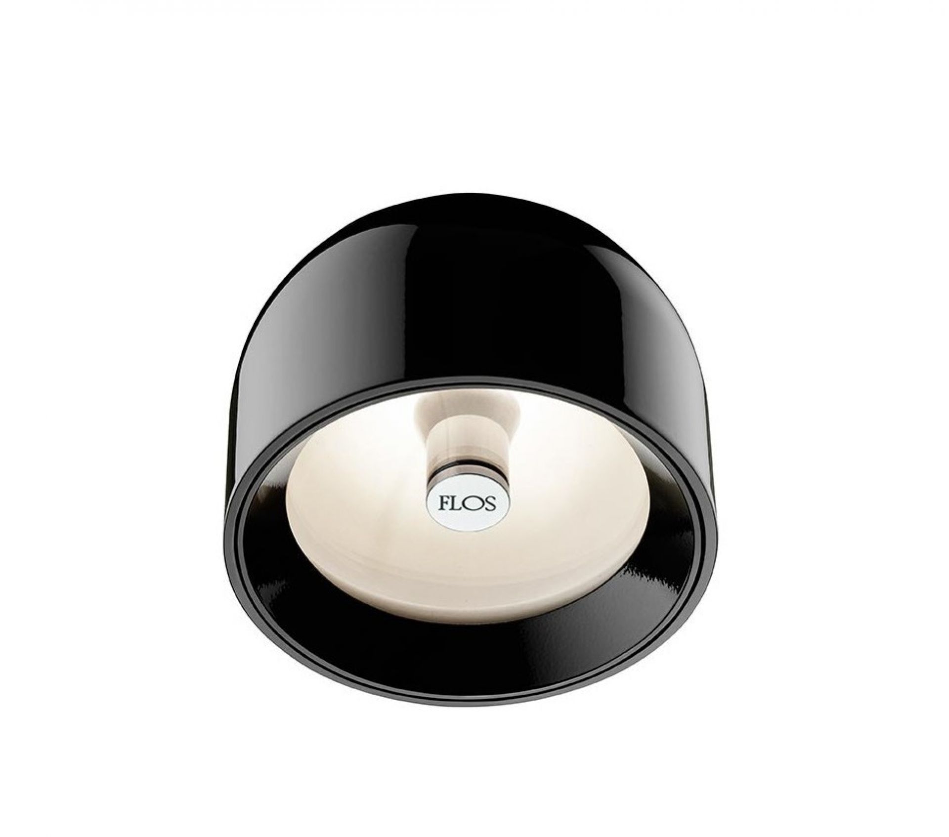 Wan C/W Wall and ceiling lamp Flos black