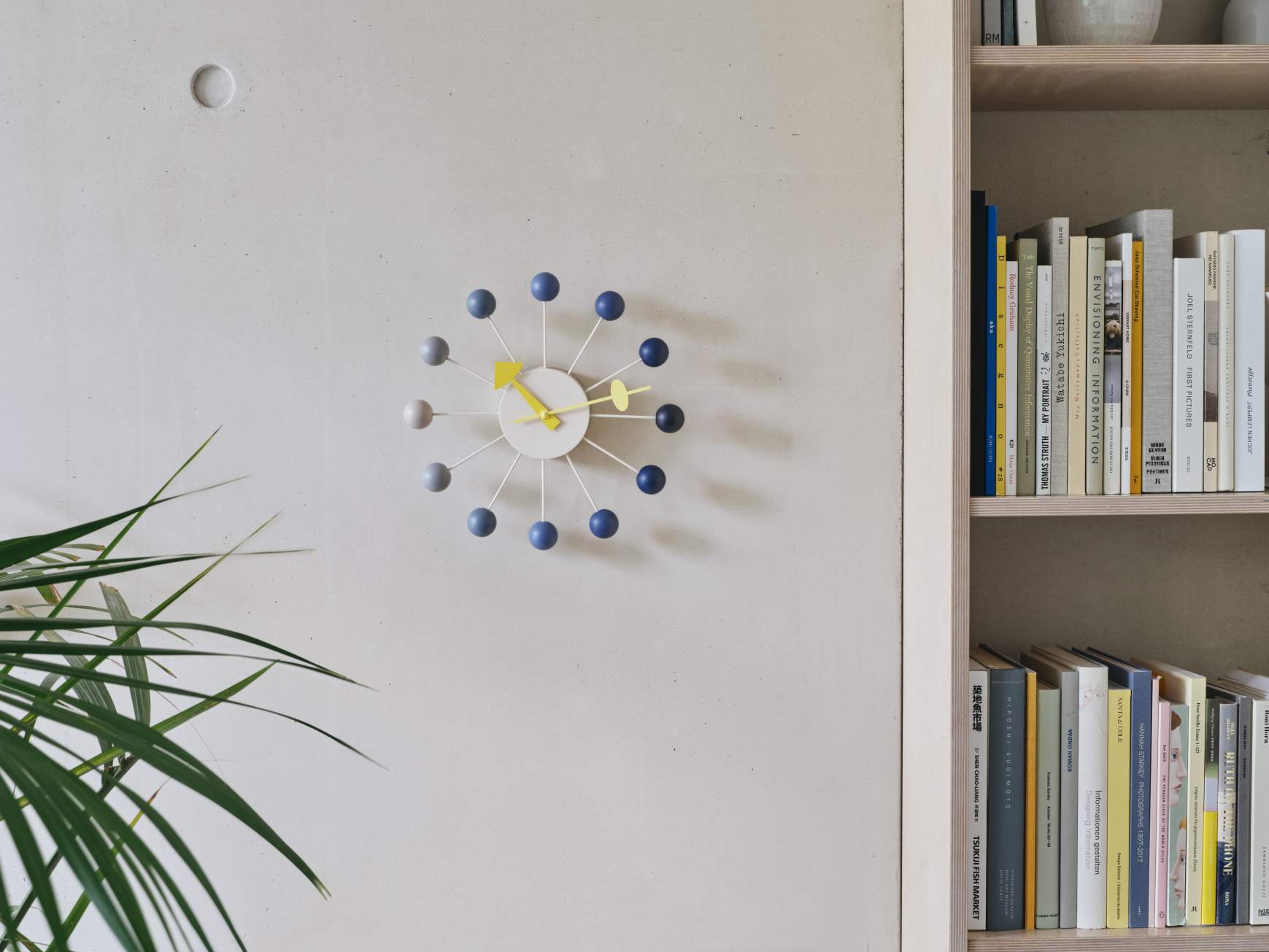 Ball Clock Wall Clock Dusk Vitra LIMITED EDITION   