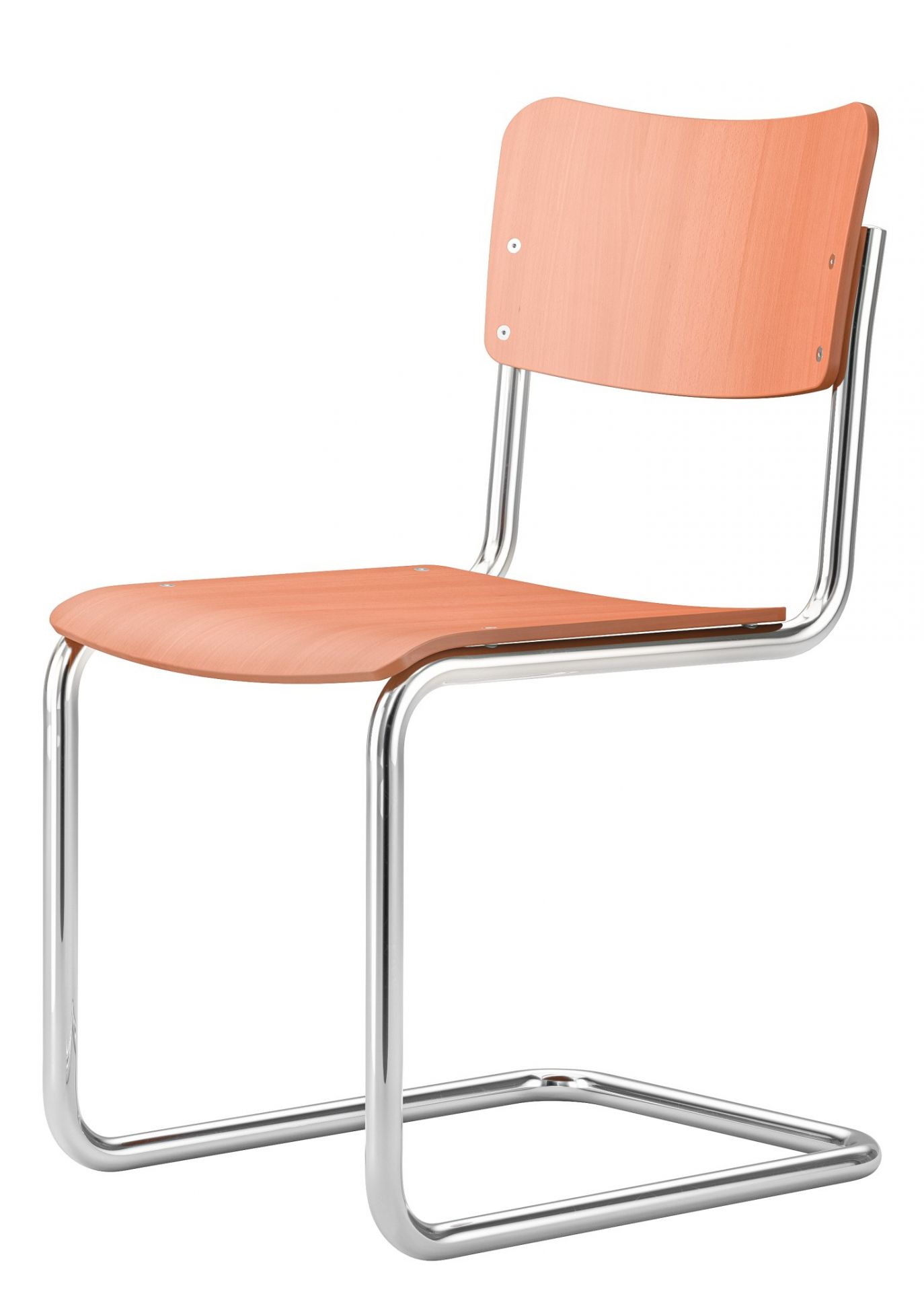 S 43 K Children's Chair Cantilever Thonet Amber yellow