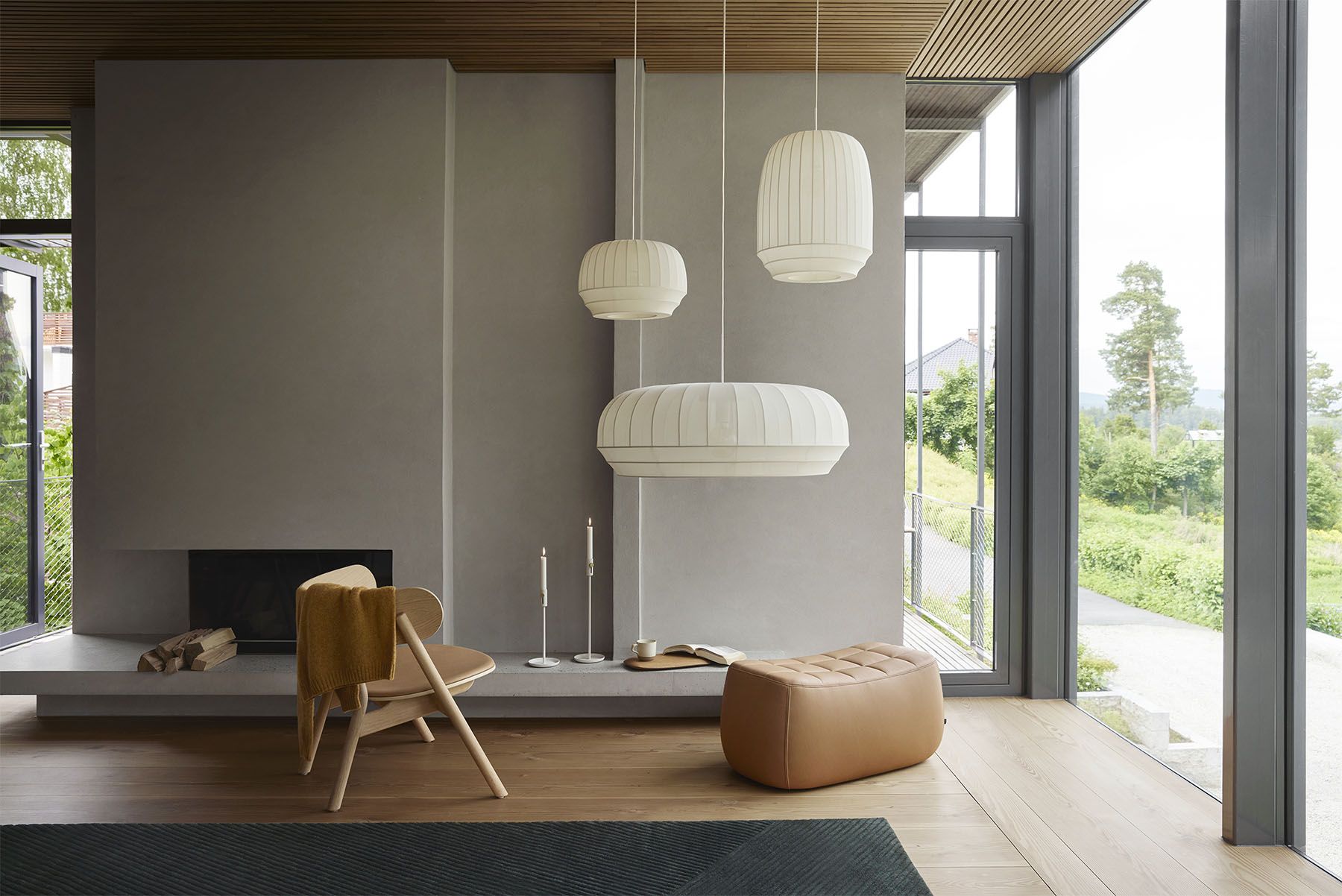 Tradition pendant lamp tall Northern
