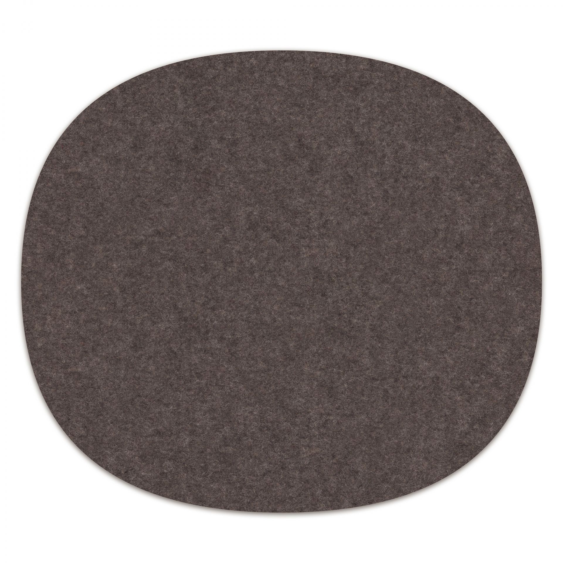 Seat pad-Felt pad Eames Plastic Side Chairs DSR / DSW graphite Hey Sign