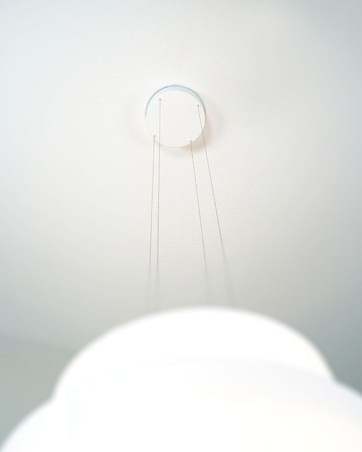 Fly pendant lamp O white Maigrau