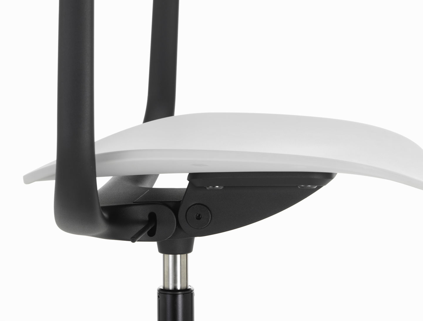 Mynt back and seat plastic office swivel chair Vitra