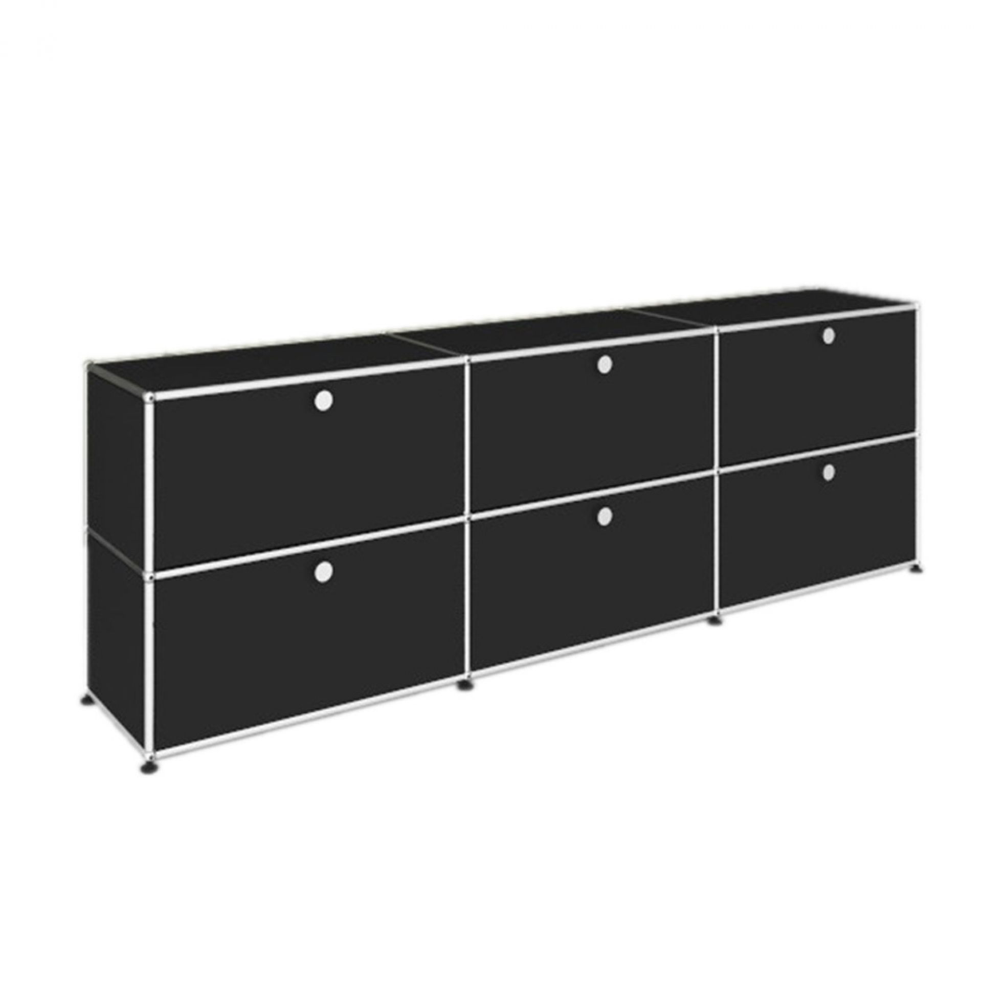 E Sideboard lighted with 6 folding doors USM Haller