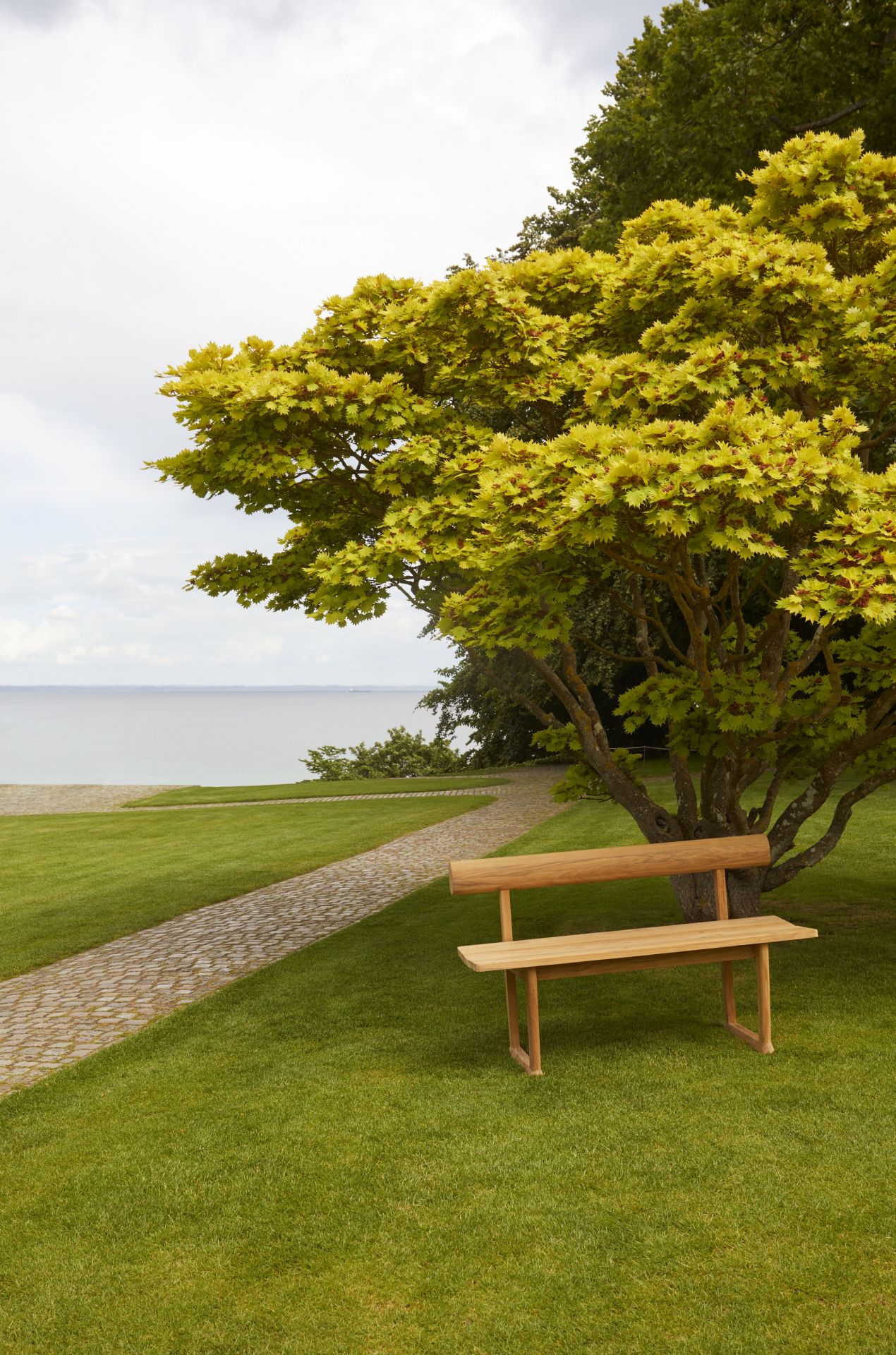 Banco Bench Teak Outdoor Skagerak by Fritz Hansen