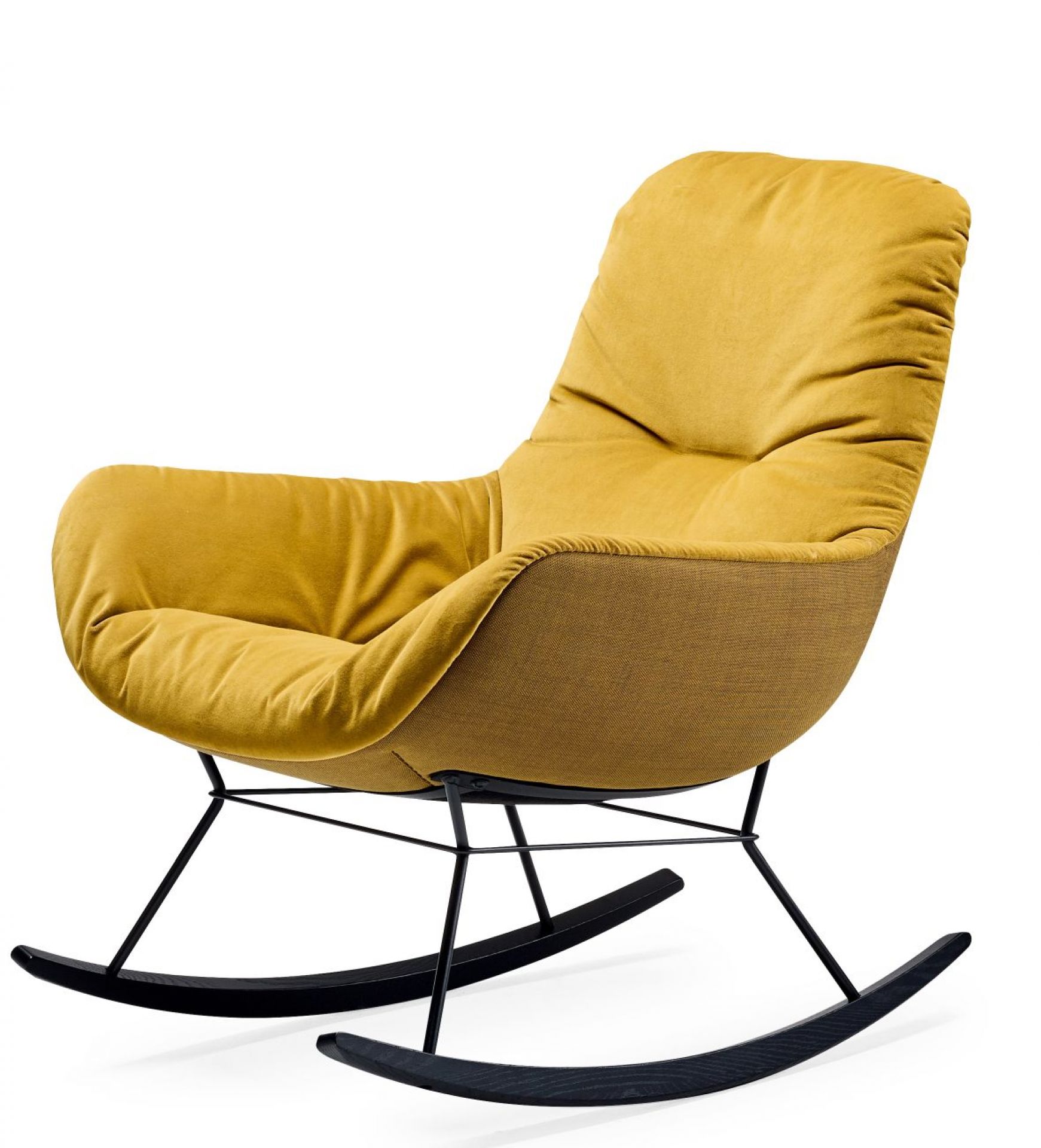 Leya Rocking Lounge Chair Freifrau Manufaktur
